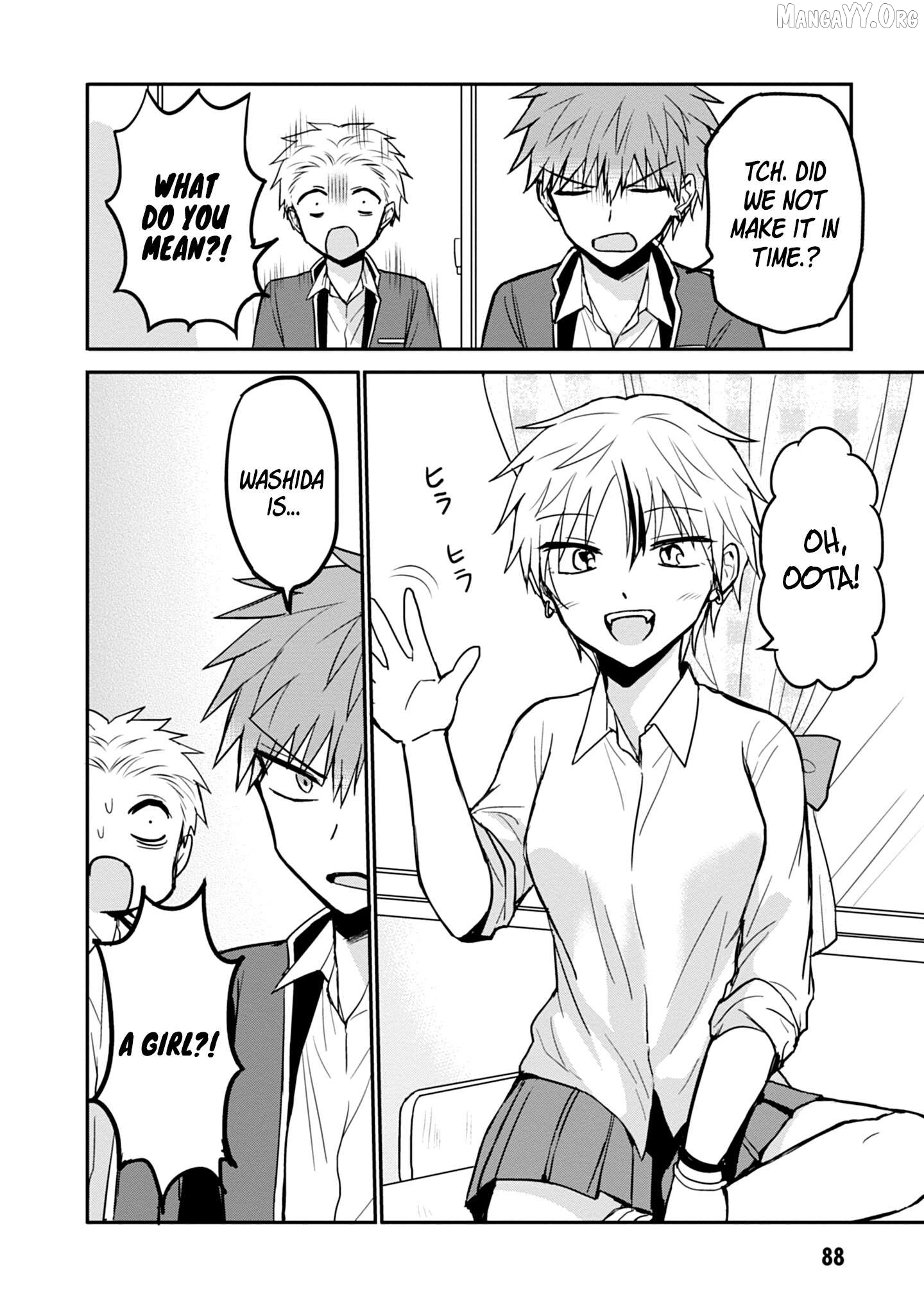 Expressionless Kashiwada-San And Emotional Oota-Kun Chapter 94 - page 13