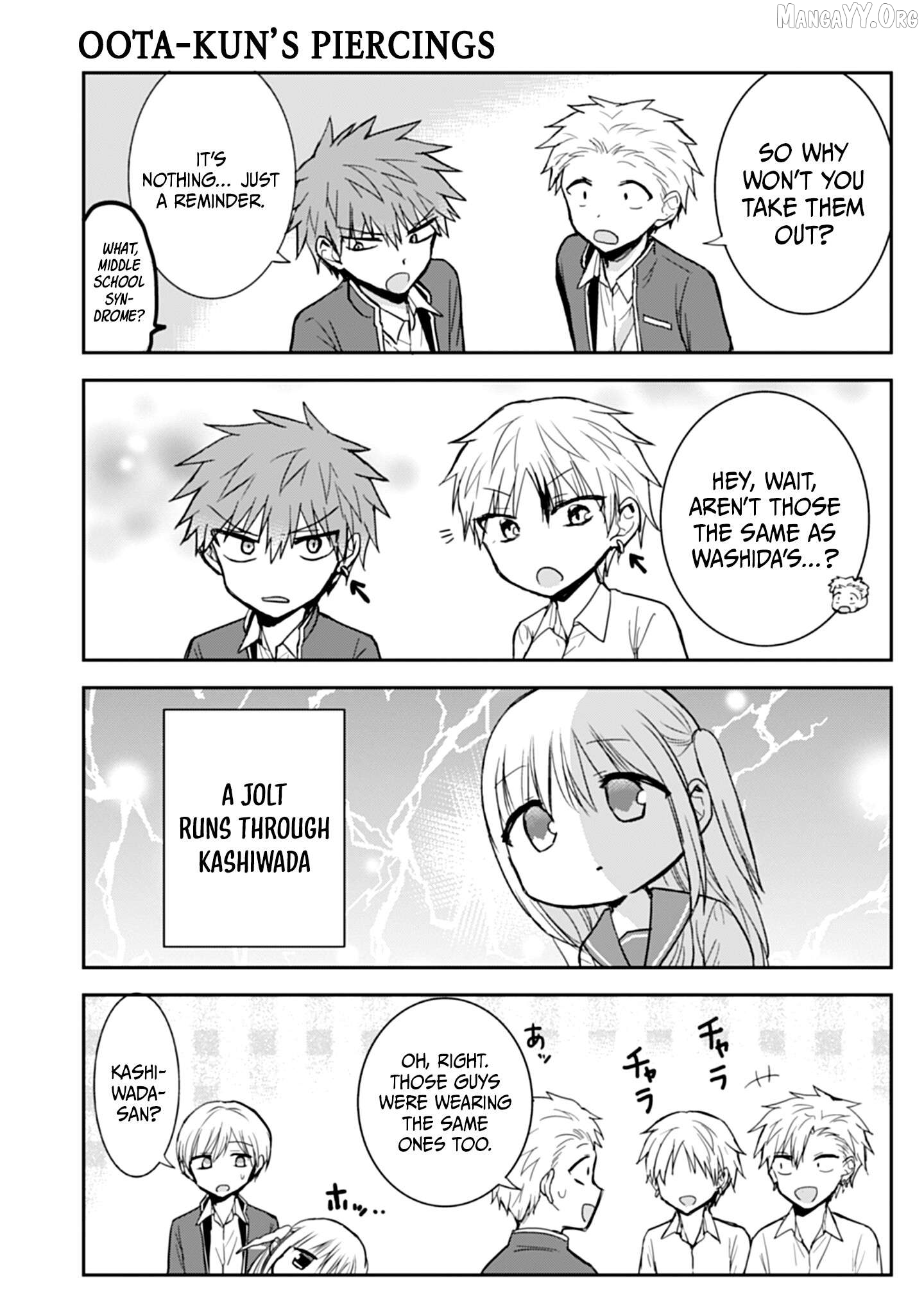 Expressionless Kashiwada-San And Emotional Oota-Kun Chapter 95 - page 11