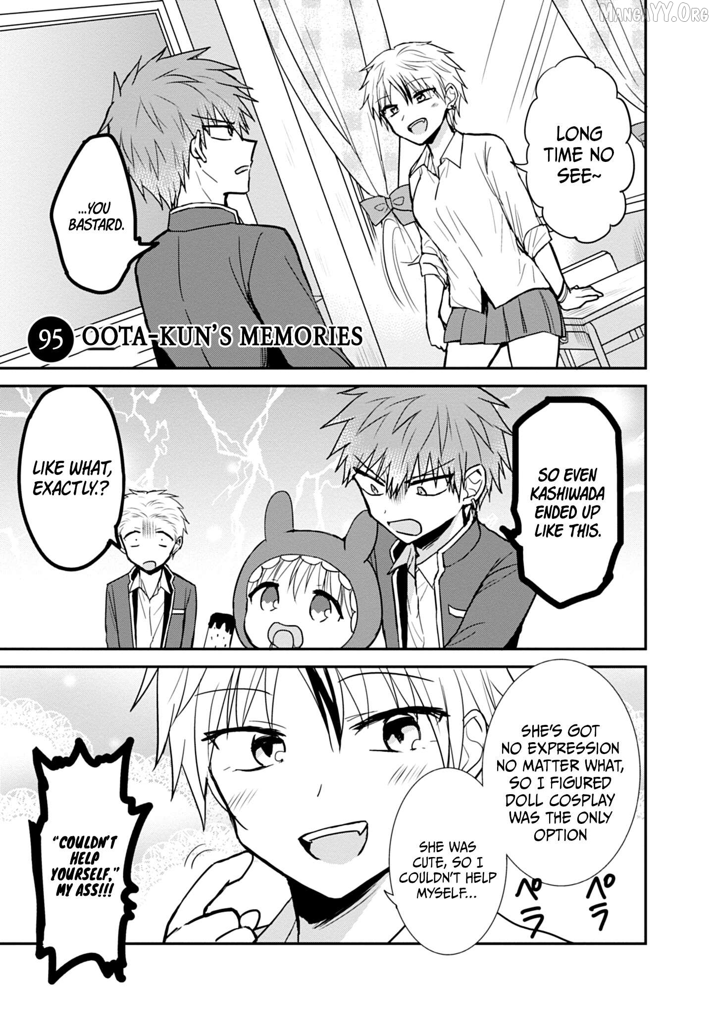 Expressionless Kashiwada-San And Emotional Oota-Kun Chapter 95 - page 2