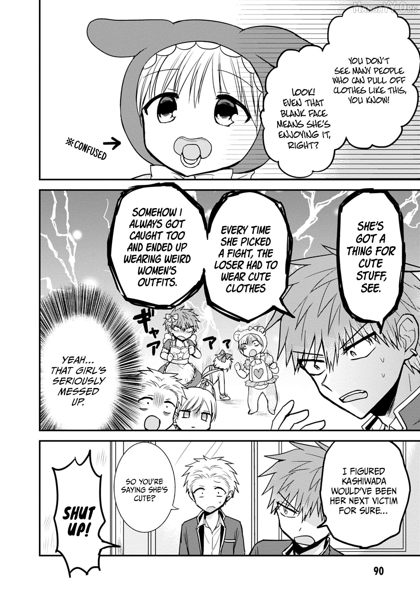 Expressionless Kashiwada-San And Emotional Oota-Kun Chapter 95 - page 3