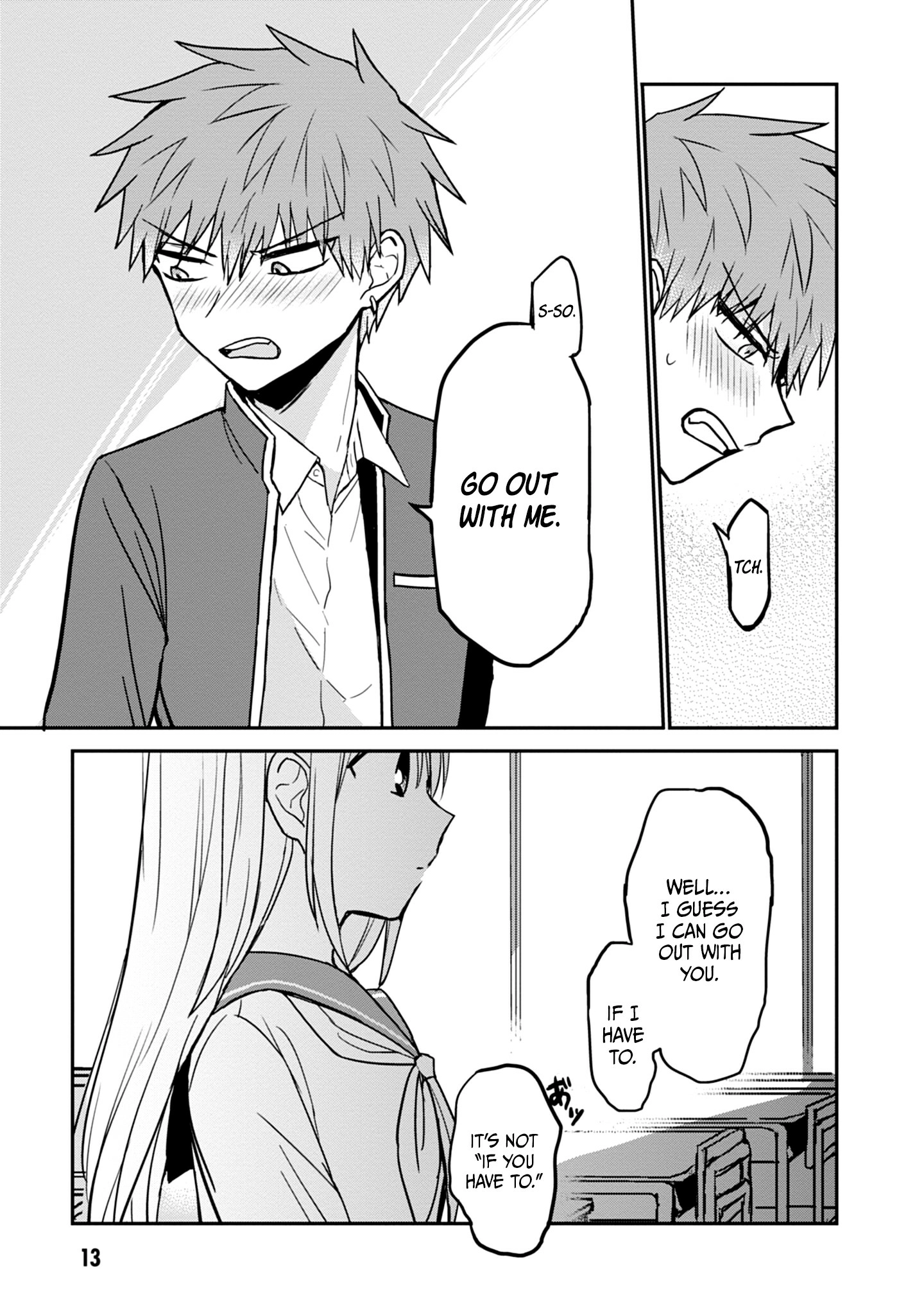 Expressionless Kashiwada-San And Emotional Oota-Kun Chapter 100 - page 14