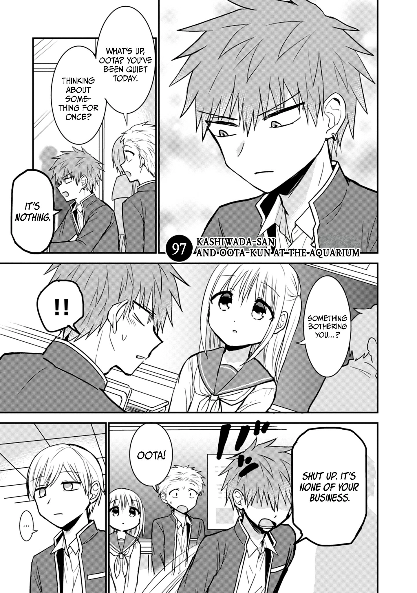 Expressionless Kashiwada-San And Emotional Oota-Kun Chapter 97 - page 2