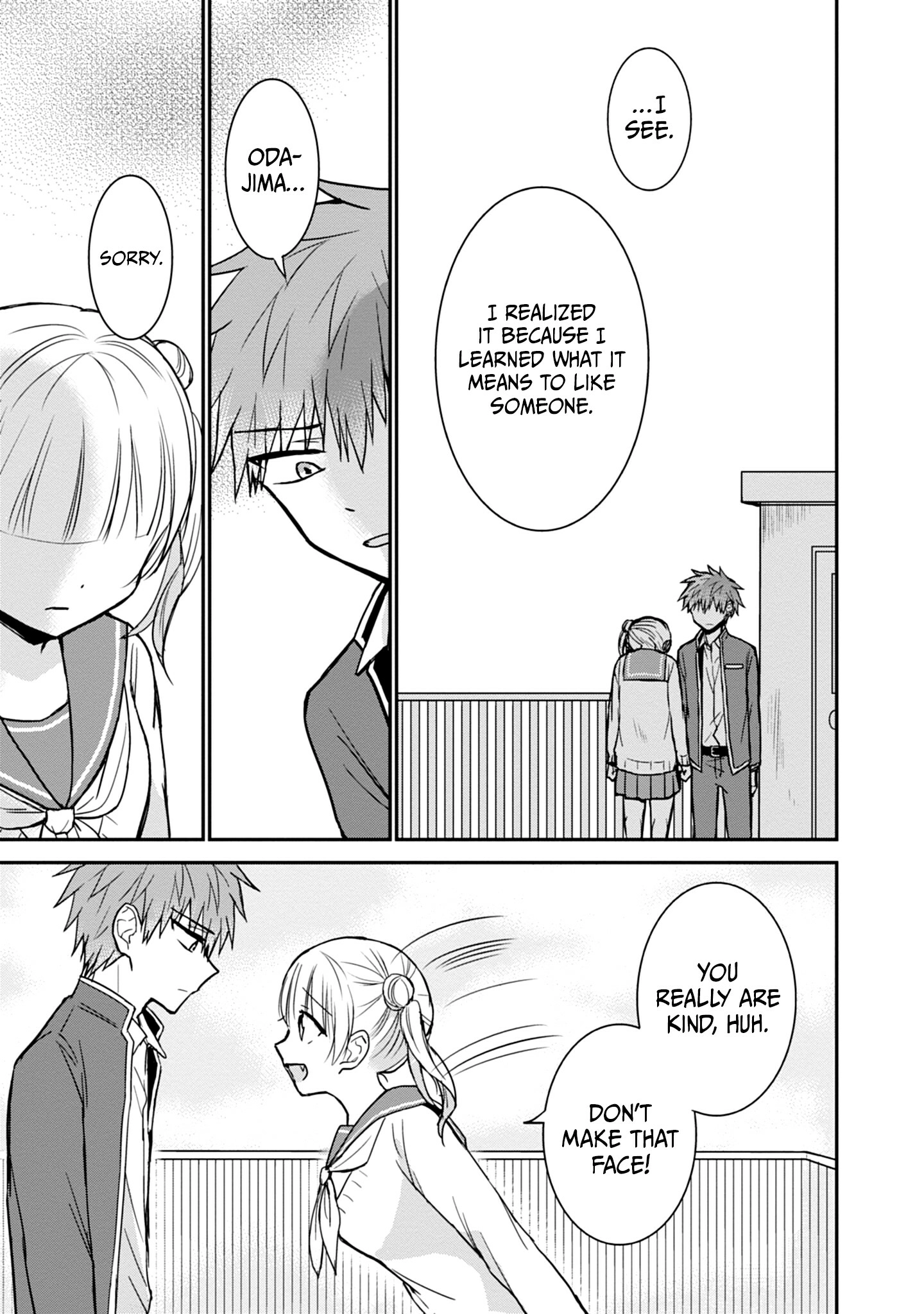 Expressionless Kashiwada-San And Emotional Oota-Kun Chapter 99 - page 4