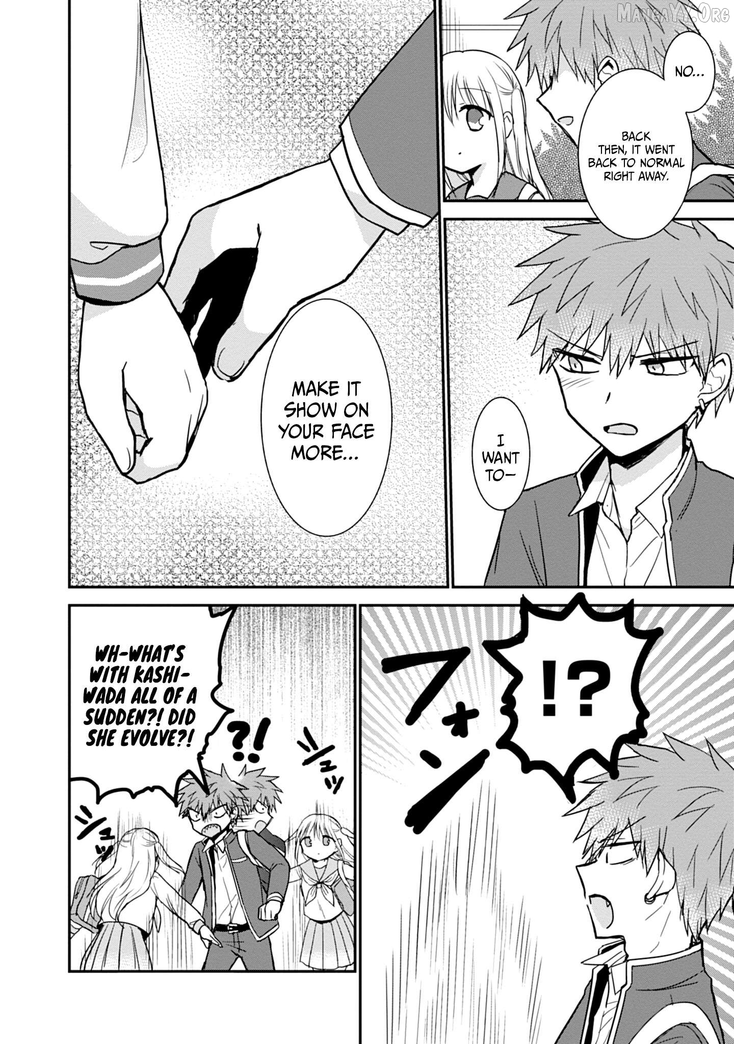 Expressionless Kashiwada-San And Emotional Oota-Kun Chapter 101 - page 7
