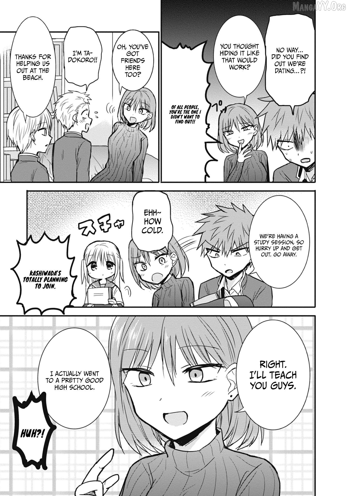 Expressionless Kashiwada-San And Emotional Oota-Kun Chapter 102 - page 8