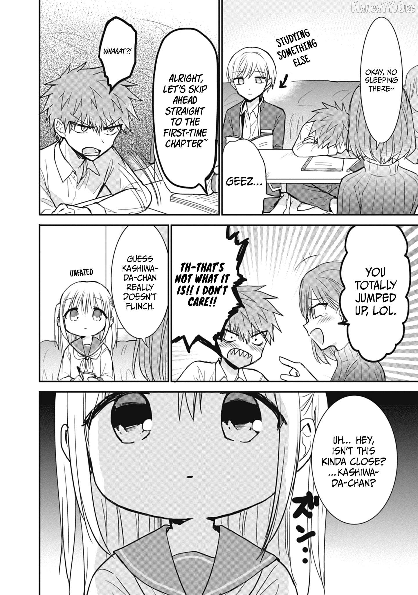 Expressionless Kashiwada-San And Emotional Oota-Kun Chapter 103 - page 5