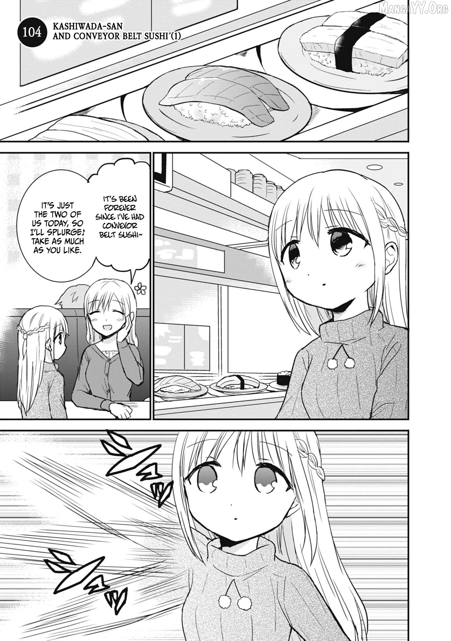 Expressionless Kashiwada-San And Emotional Oota-Kun Chapter 104 - page 2