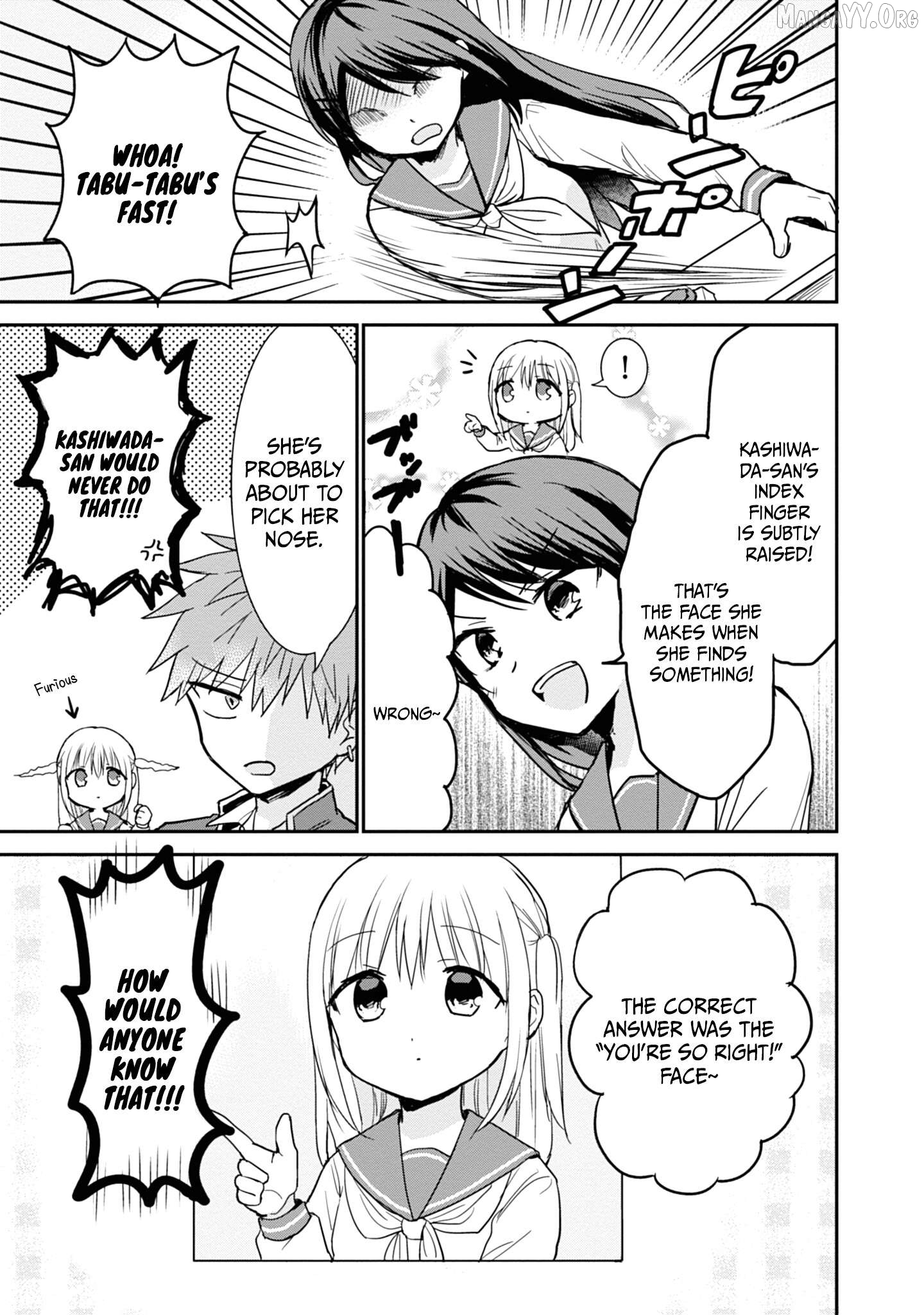 Expressionless Kashiwada-San And Emotional Oota-Kun Chapter 105 - page 10