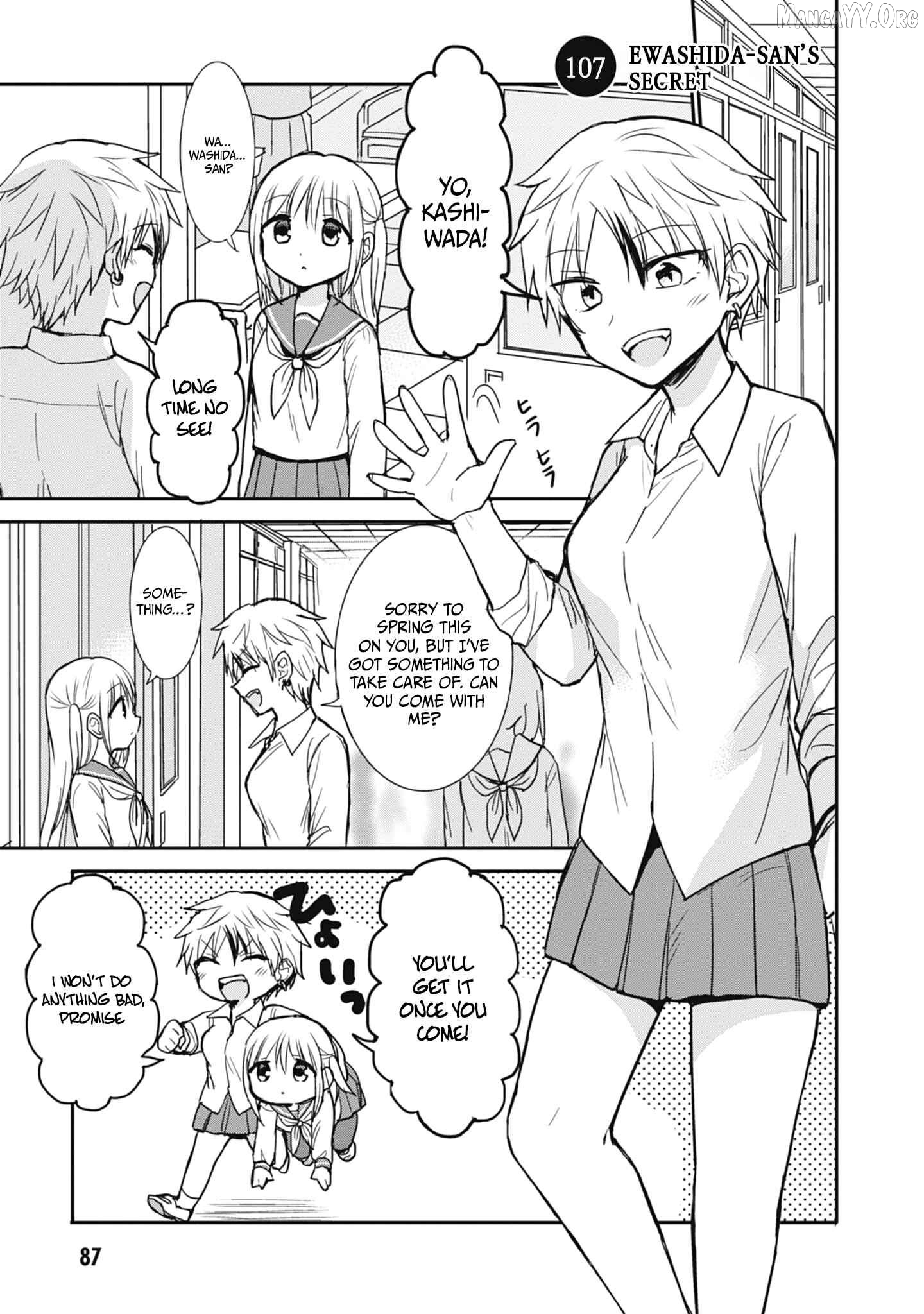 Expressionless Kashiwada-San And Emotional Oota-Kun Chapter 107 - page 2