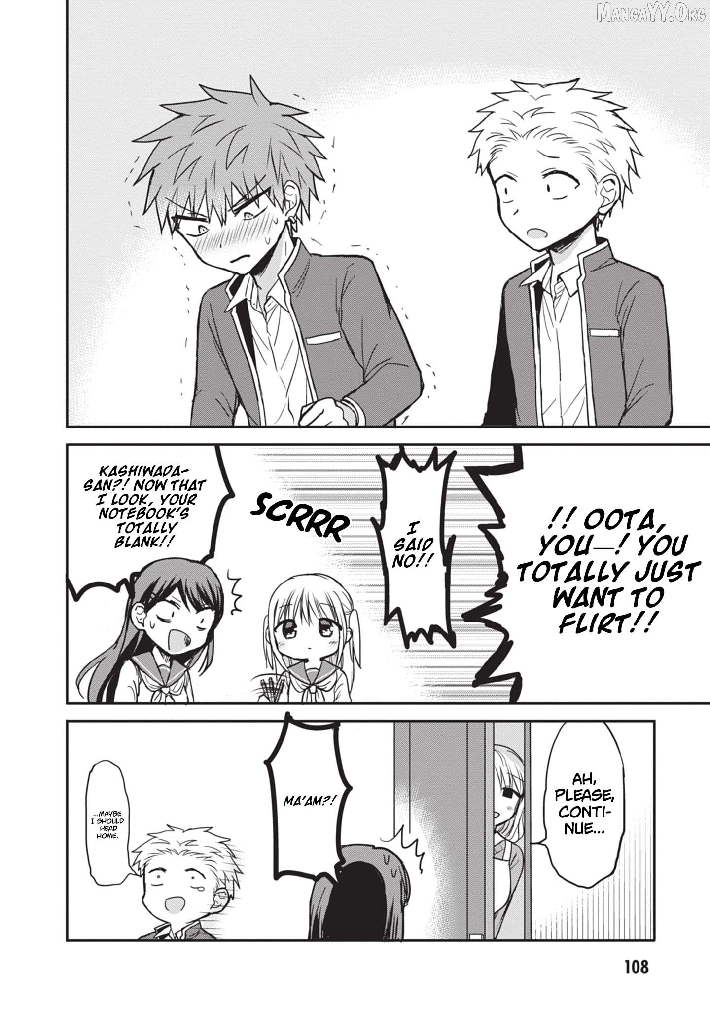 Expressionless Kashiwada-San And Emotional Oota-Kun Chapter 108 - page 8
