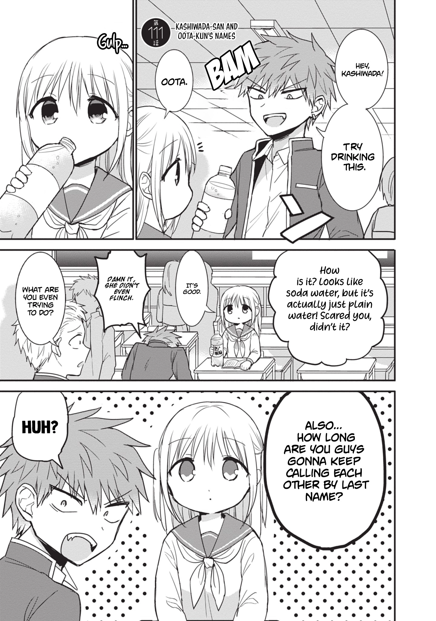 Expressionless Kashiwada-San And Emotional Oota-Kun Chapter 111 - page 2