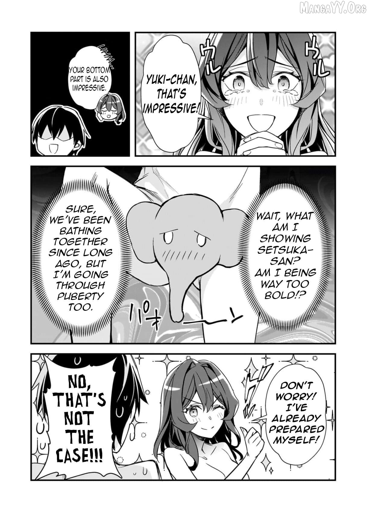 The Girls Who Traumatized Me Keep Glancing at Me, but Alas, It’s Too Late Chapter 29.3 - page 10