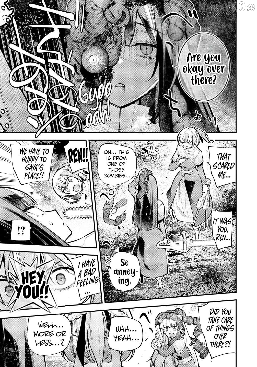 GIRLS ZOMBIE PARTY Chapter 26 - page 8