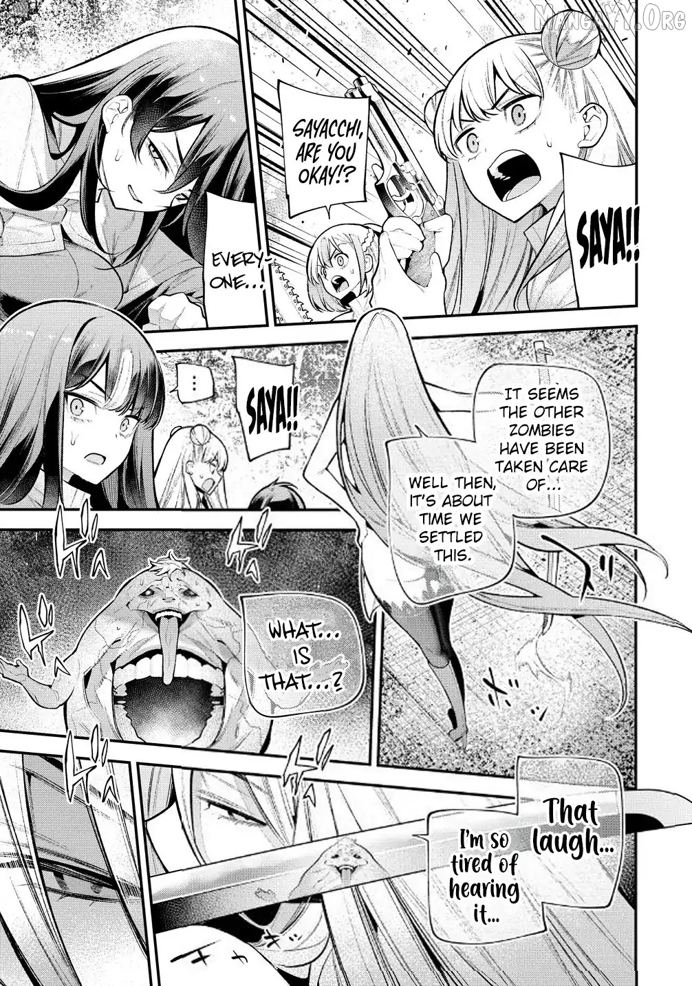 GIRLS ZOMBIE PARTY Chapter 27 - page 18