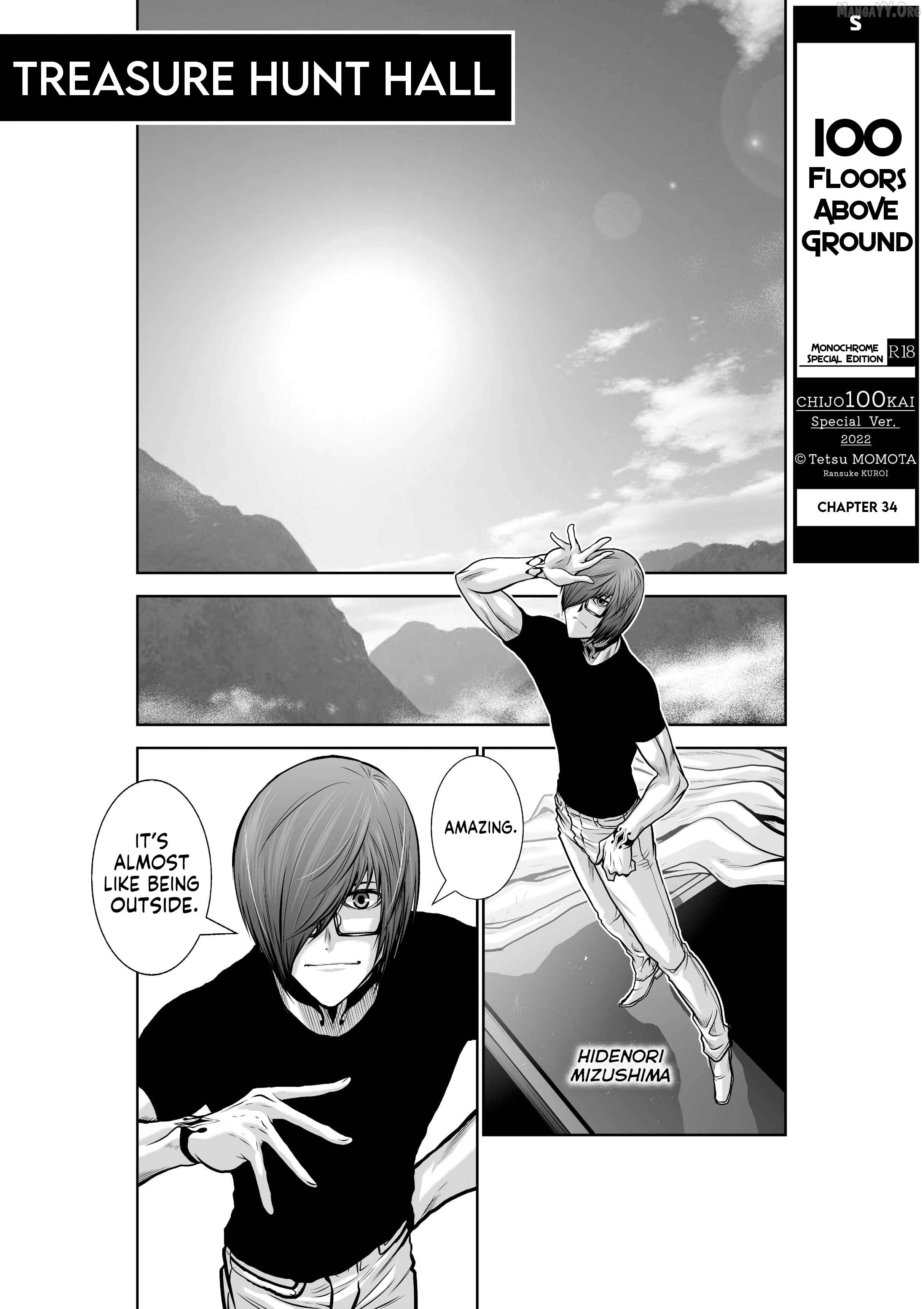 Chijou 100-Kai Chapter 34 - page 1