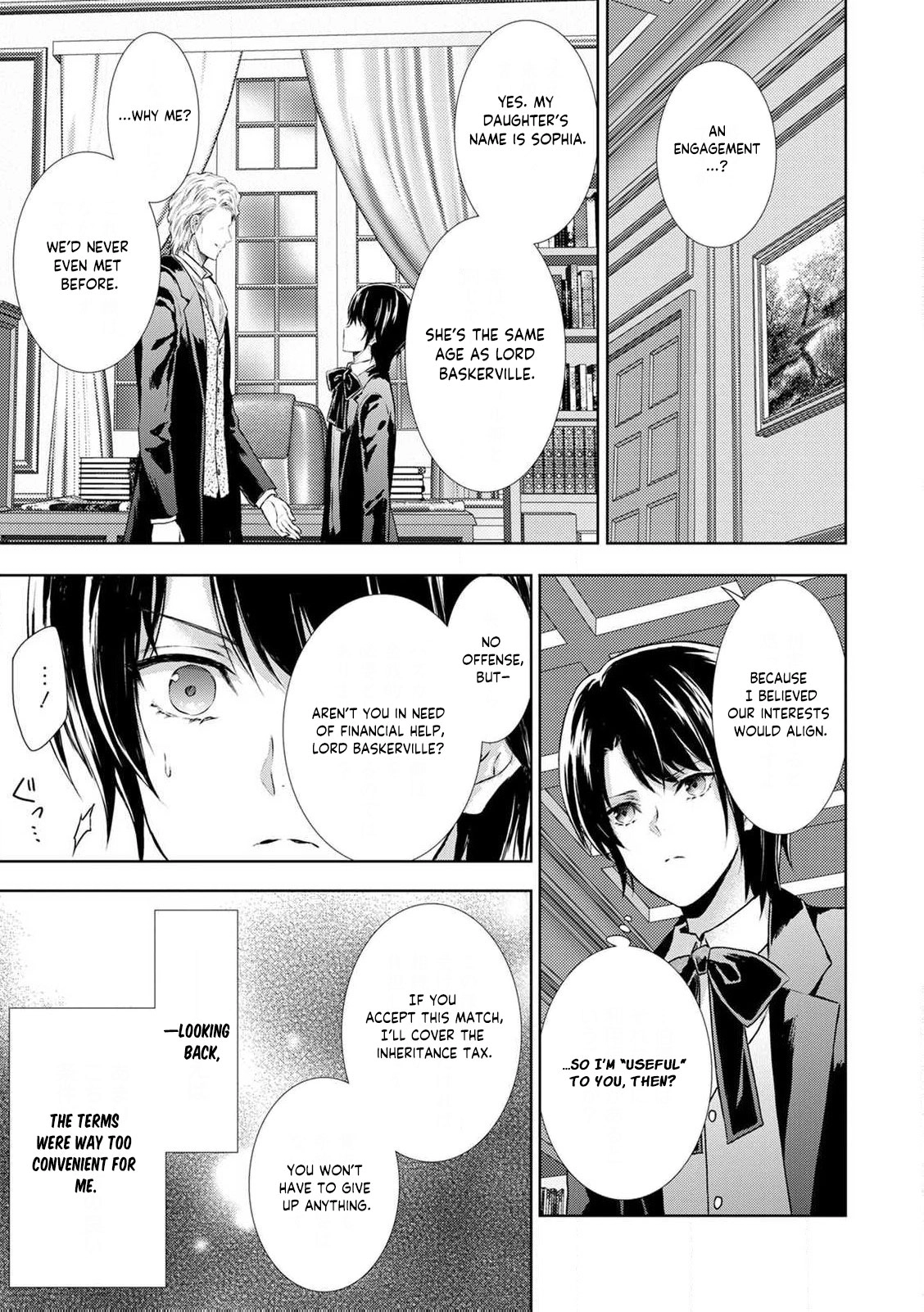 Baskerville's Family Political Marriage Chapter 7 - page 9