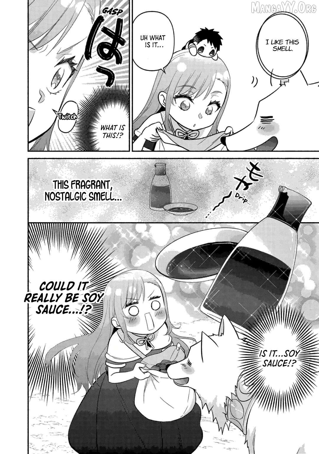 Tensei Youjo. Kamikemono to Ouji to, Saikyou no Ojisan Youhei-dan no Naka de Ikiru. Chapter 31 - page 12