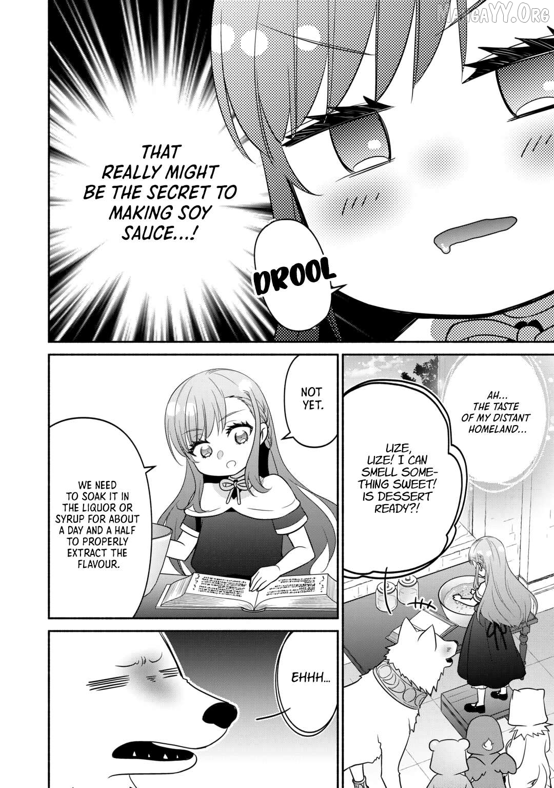 Tensei Youjo. Kamikemono to Ouji to, Saikyou no Ojisan Youhei-dan no Naka de Ikiru. Chapter 31 - page 14