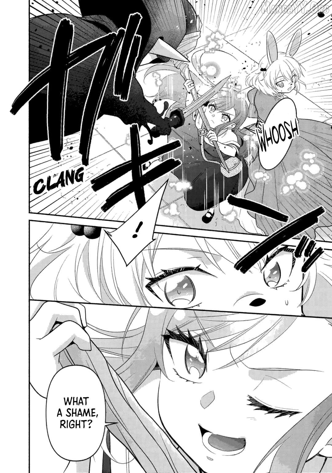 Tensei Youjo. Kamikemono to Ouji to, Saikyou no Ojisan Youhei-dan no Naka de Ikiru. Chapter 31 - page 2