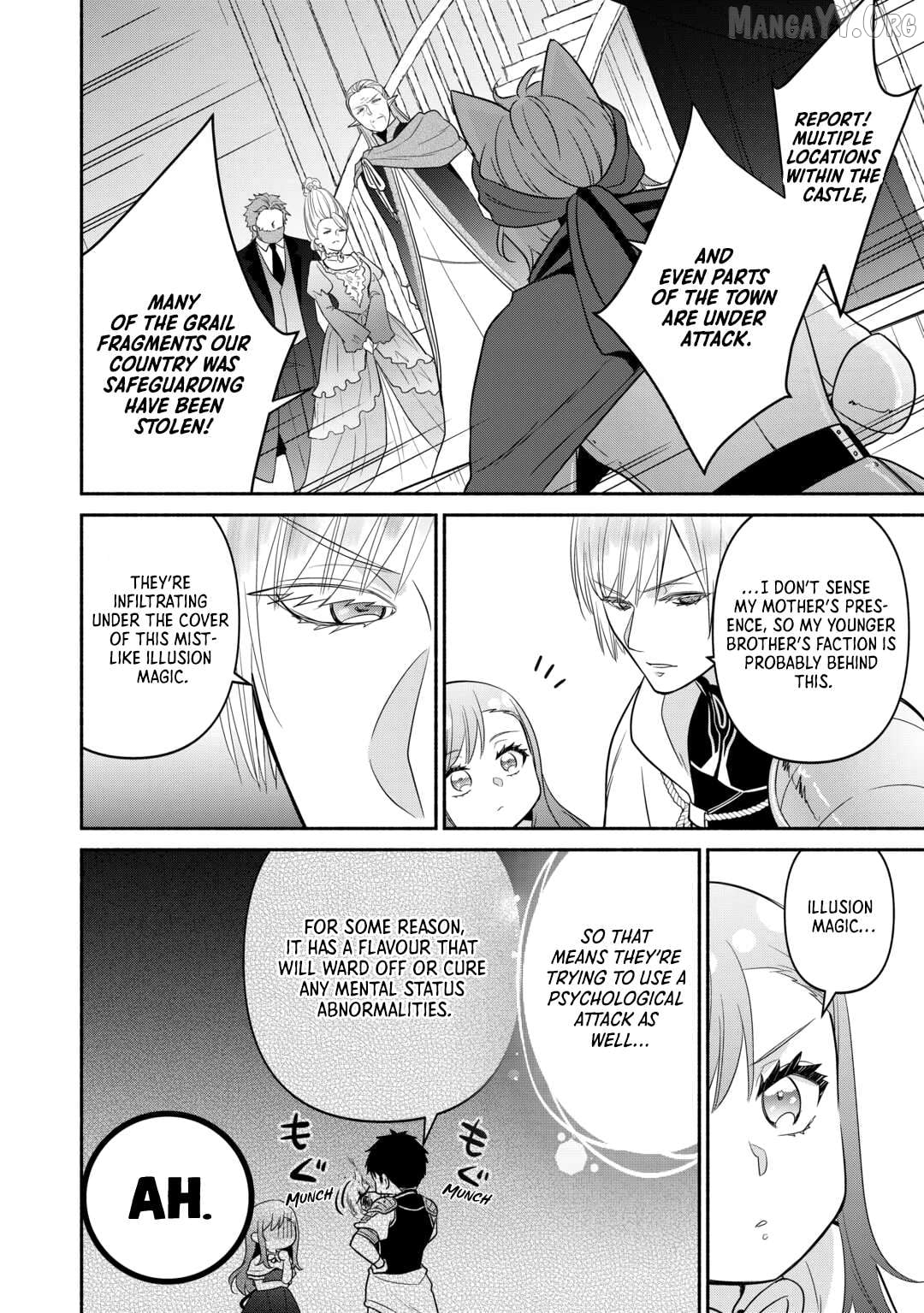 Tensei Youjo. Kamikemono to Ouji to, Saikyou no Ojisan Youhei-dan no Naka de Ikiru. Chapter 31 - page 4