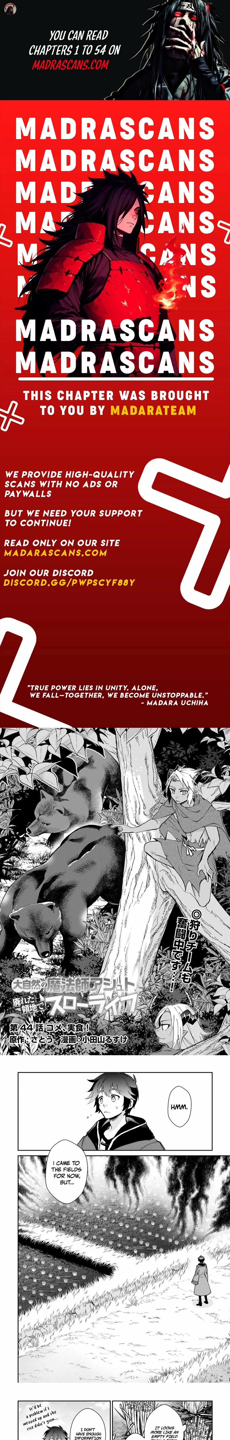 Nature Mage Ashto’s Slow Life in an Abandoned Forest Chapter 44 - page 1