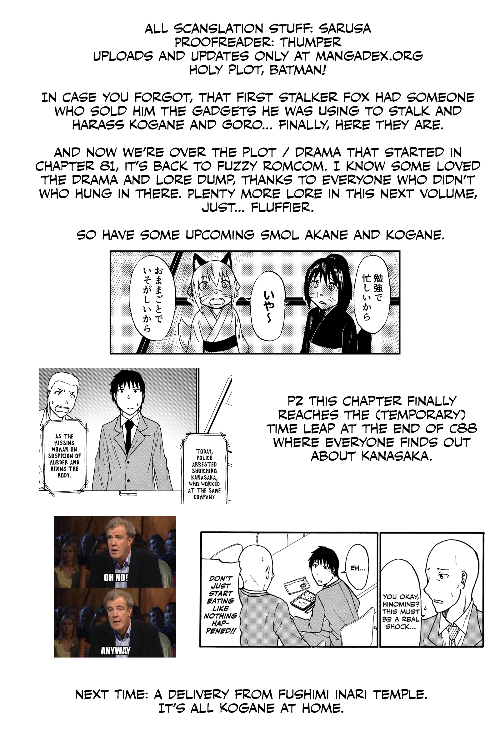 The Story of the Fox Who Was Late Getting Married and Came to be My Bride Chapter 97 - page 10
