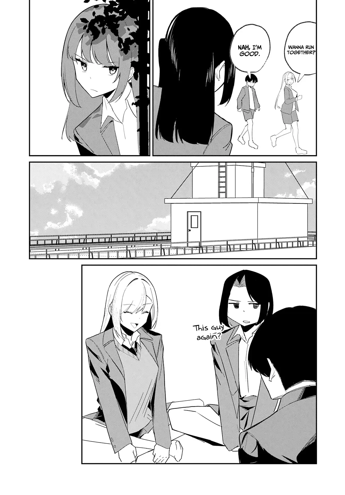 Chika Idol wo Kage de Sasaeru Ore Chapter 15 - page 10