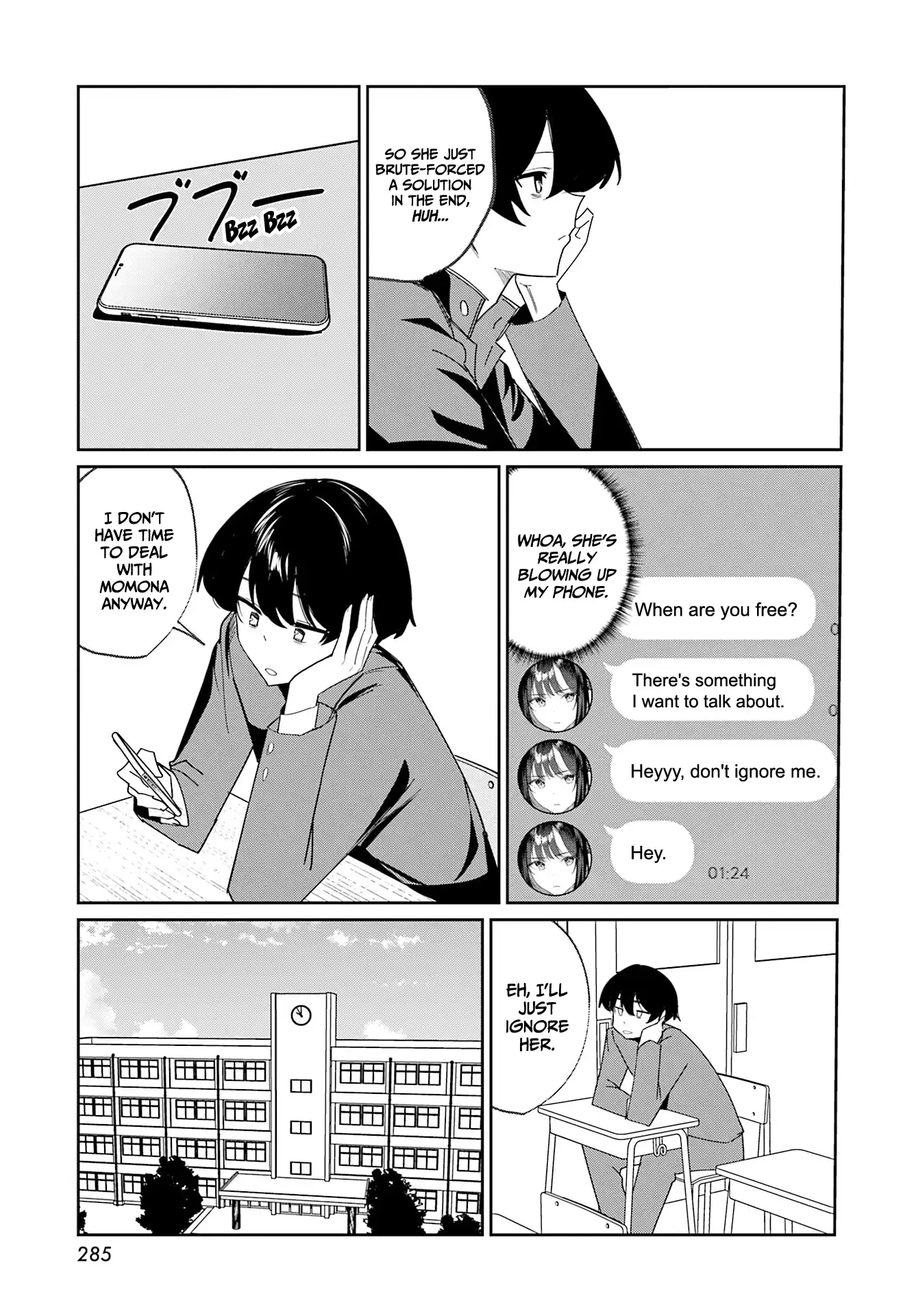 Chika Idol wo Kage de Sasaeru Ore Chapter 15 - page 4