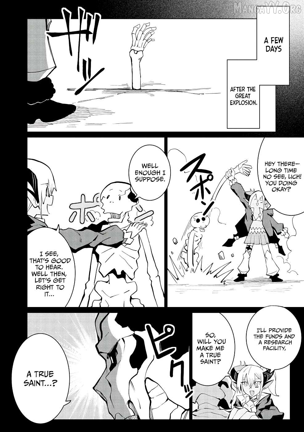 Yuusha Party wo Oidasareta Shiryou Majutsushi wa Lich ni Natte Maou-gun de Daisukina Kenkyuu Life wo Okuru Chapter 13 - page 7