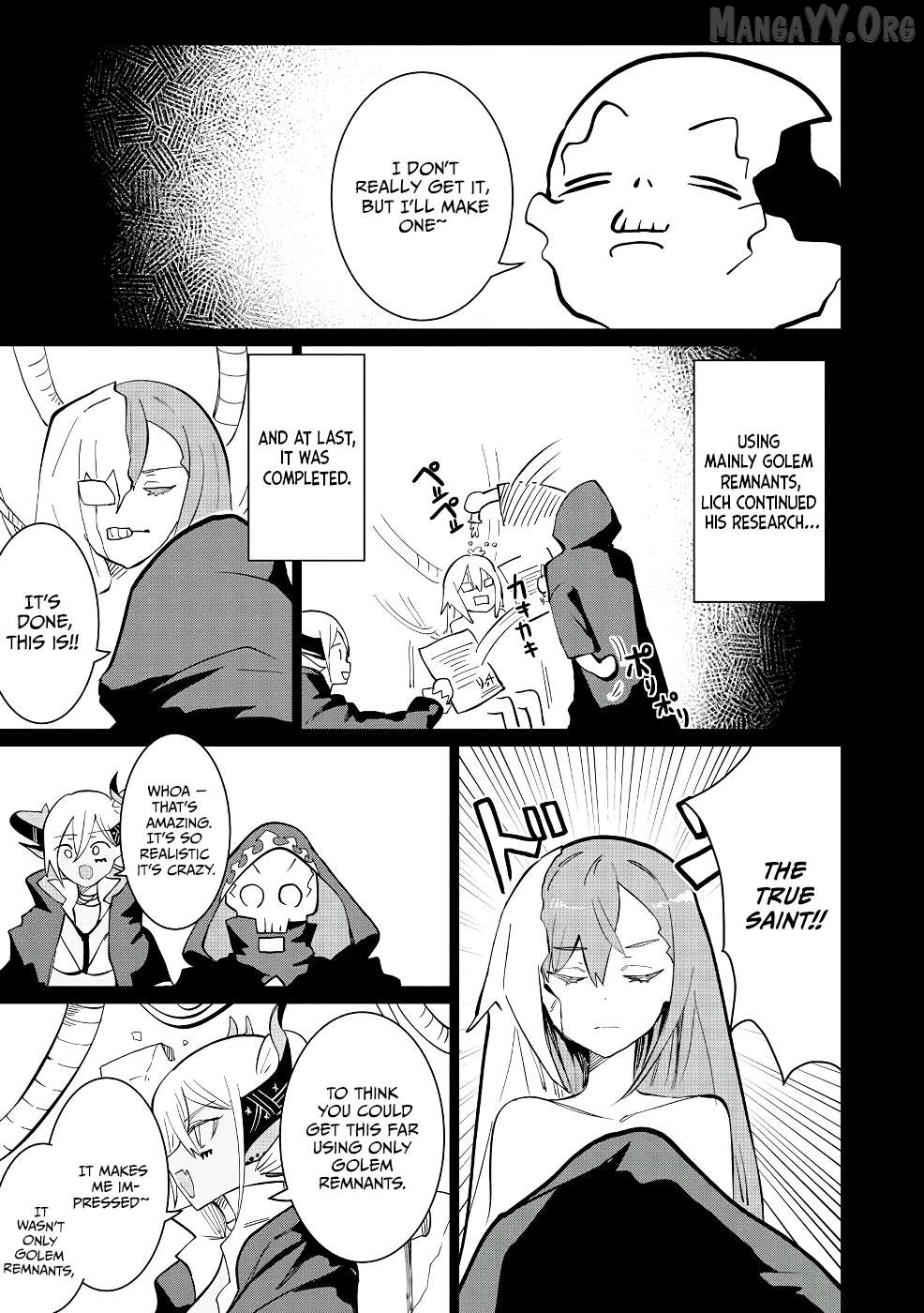 Yuusha Party wo Oidasareta Shiryou Majutsushi wa Lich ni Natte Maou-gun de Daisukina Kenkyuu Life wo Okuru Chapter 13 - page 8