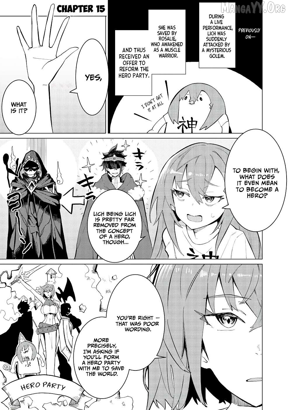 Yuusha Party wo Oidasareta Shiryou Majutsushi wa Lich ni Natte Maou-gun de Daisukina Kenkyuu Life wo Okuru Chapter 15 - page 2