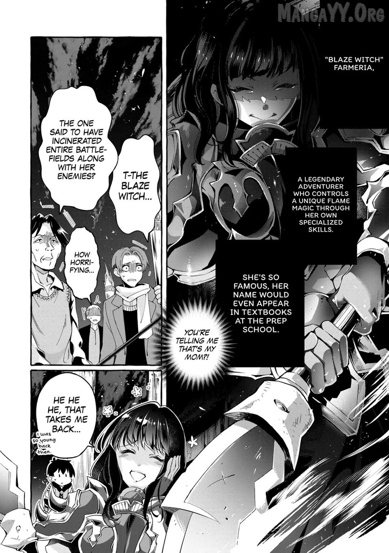 Ochikobore “1” Mahou Tsukai Wa, Kyou Mo Muishiki Ni Cheat Wo Tsukau Chapter 37 - page 8