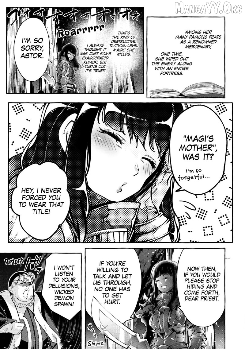 Ochikobore “1” Mahou Tsukai Wa, Kyou Mo Muishiki Ni Cheat Wo Tsukau Chapter 37 - page 9