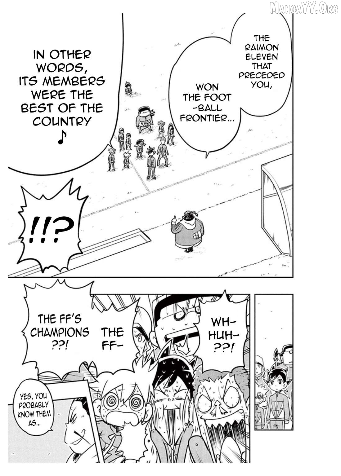 Inazuma Eleven: Ares no Tenbin Chapter 5 - page 8