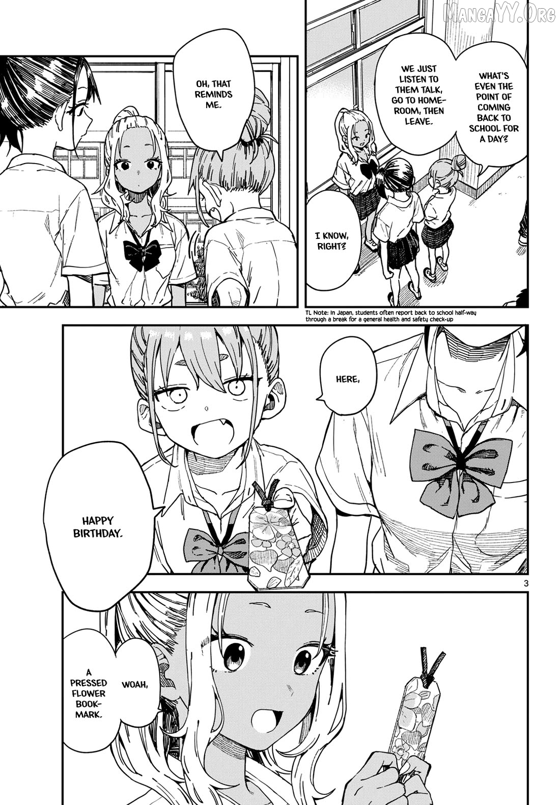 Mane Mane Nichi Nichi Chapter 56 - page 3