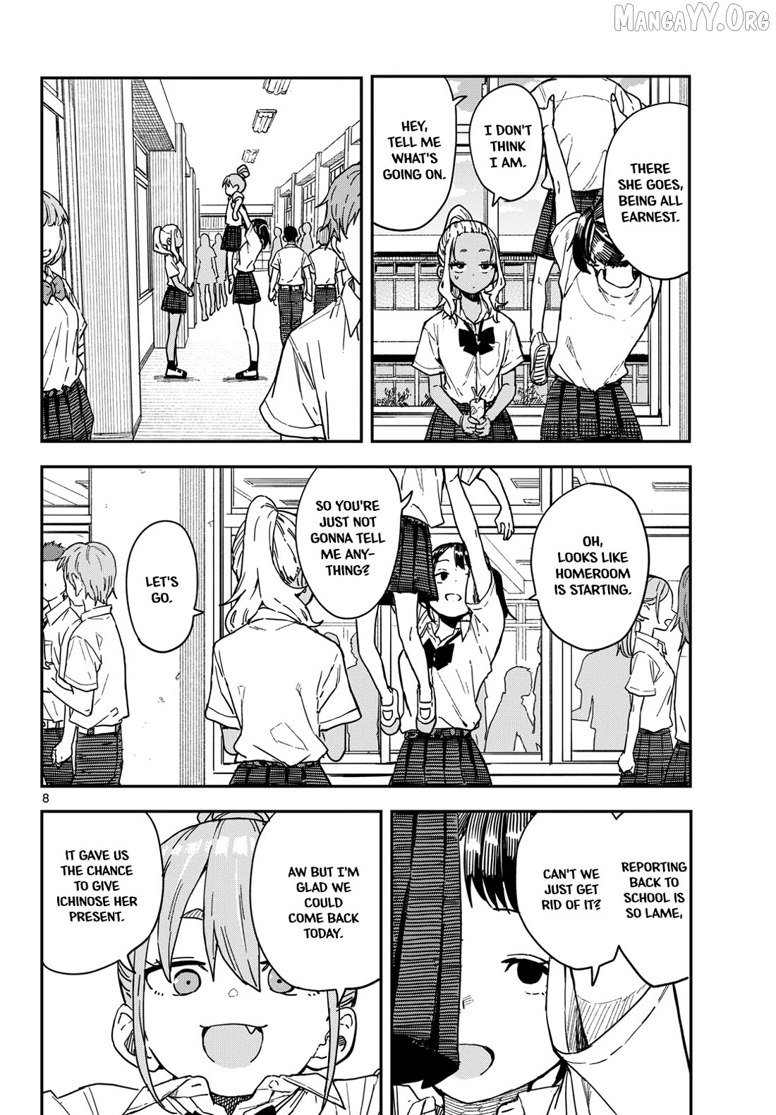Mane Mane Nichi Nichi Chapter 56 - page 8