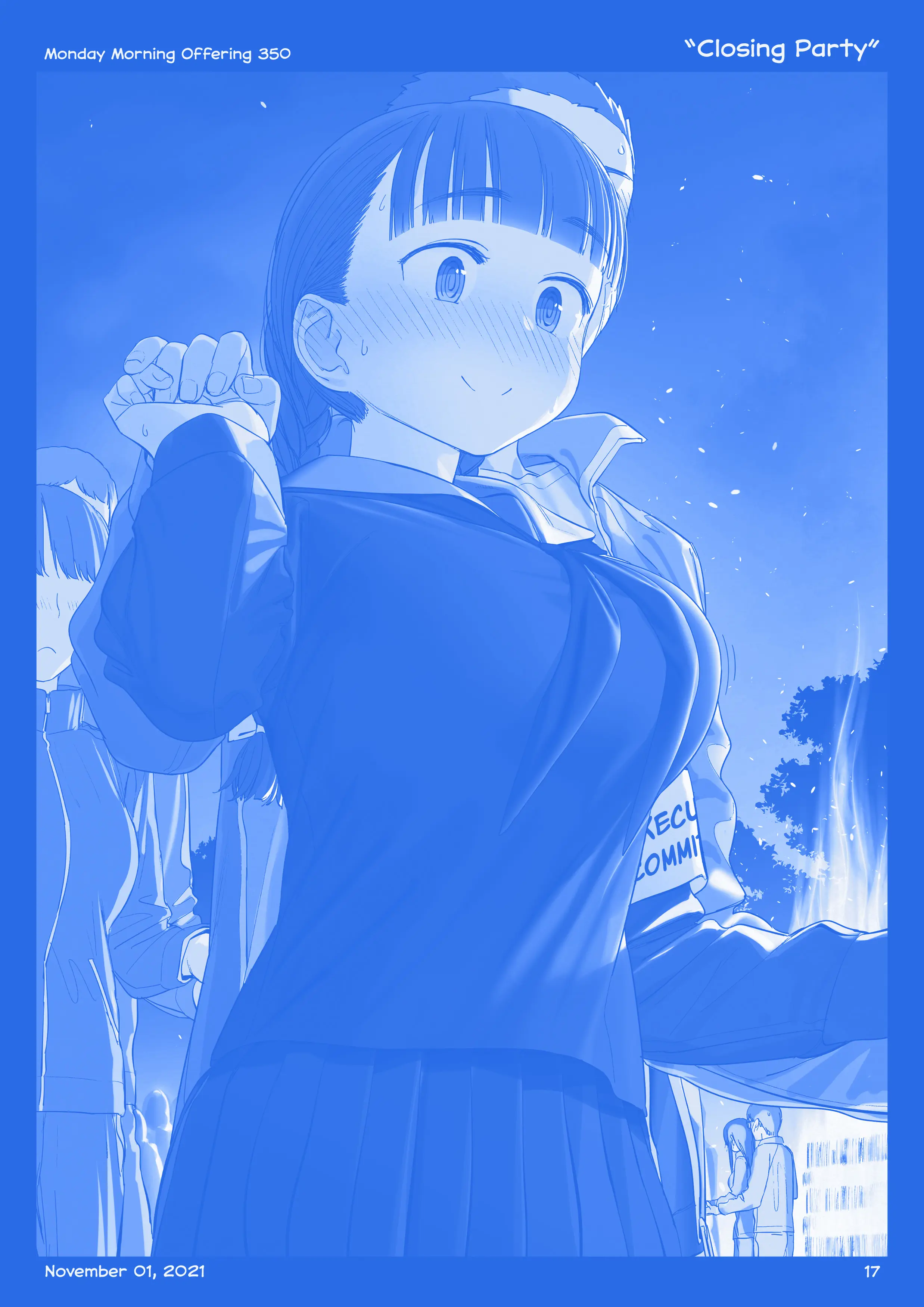 Getsuyoubi No Tawawa (Twitter Webcomic) (Fan Colored) Chapter 40 - page 16