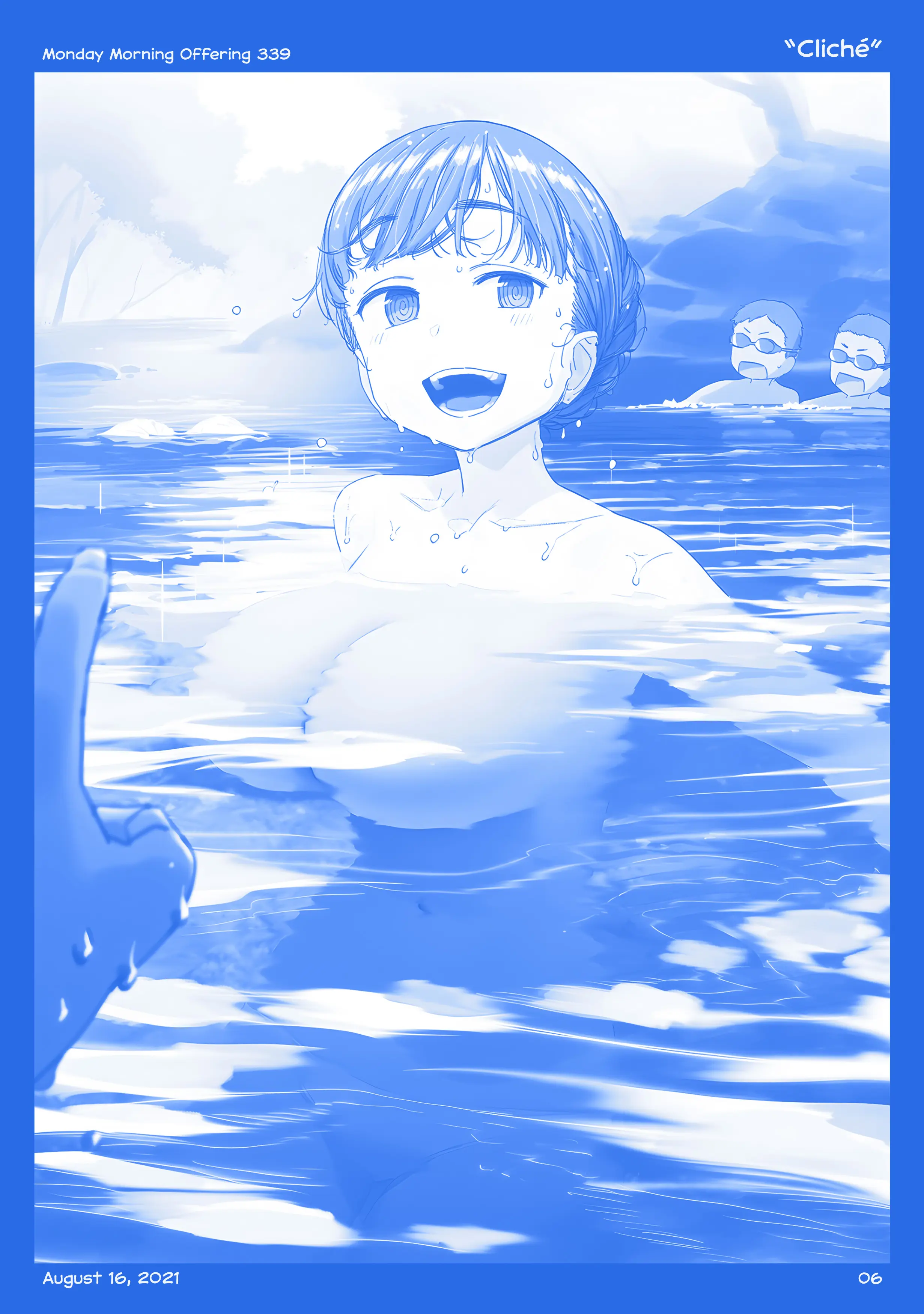 Getsuyoubi No Tawawa (Twitter Webcomic) (Fan Colored) Chapter 40 - page 5