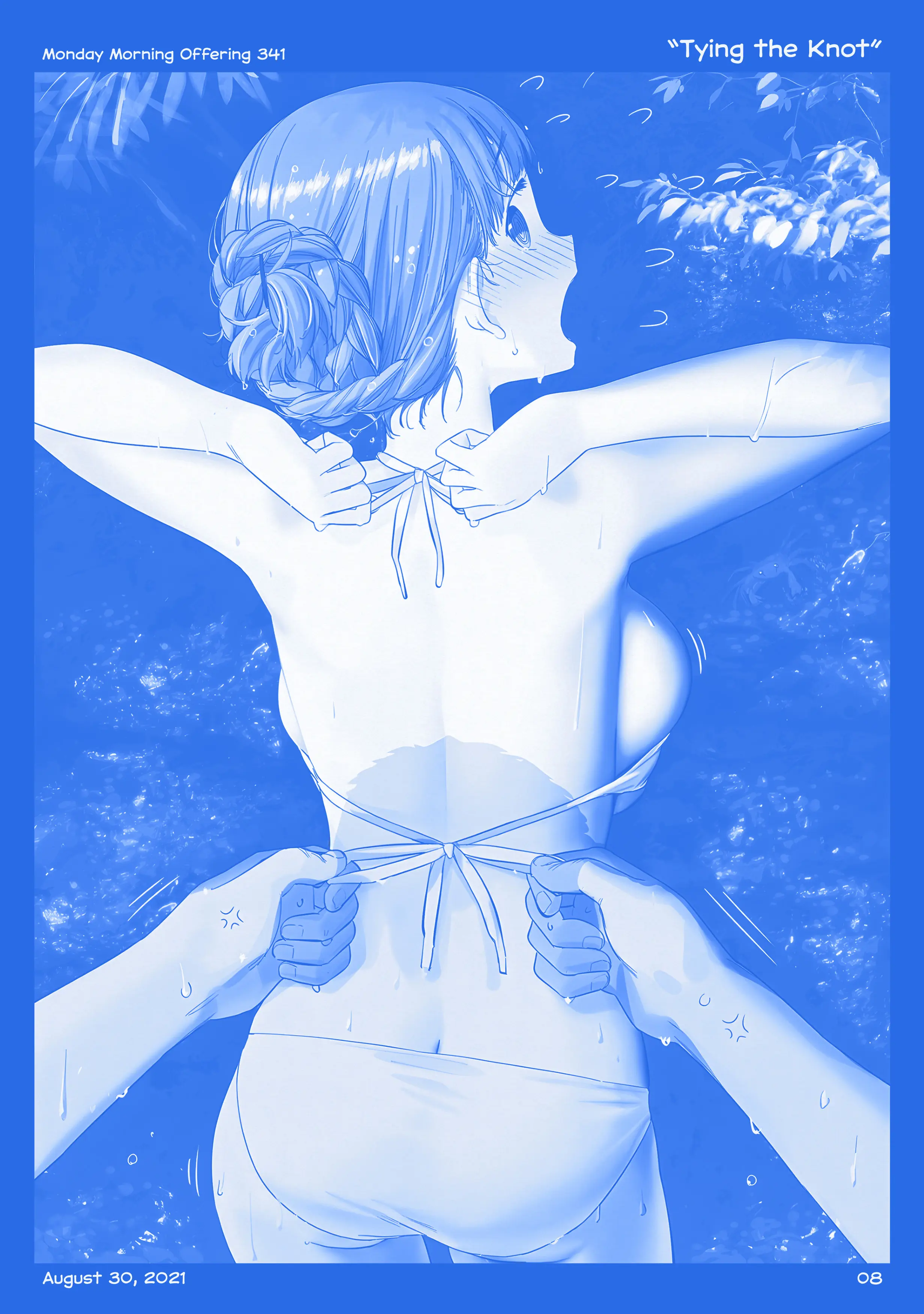 Getsuyoubi No Tawawa (Twitter Webcomic) (Fan Colored) Chapter 40 - page 7