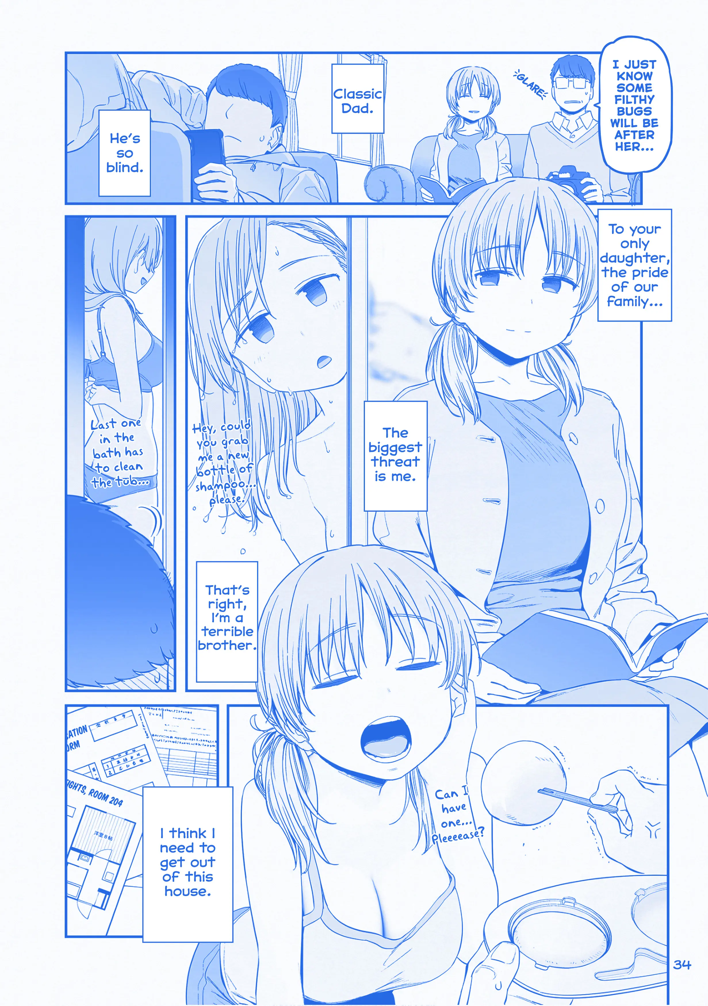 Getsuyoubi No Tawawa (Twitter Webcomic) (Fan Colored) Chapter 41 - page 8