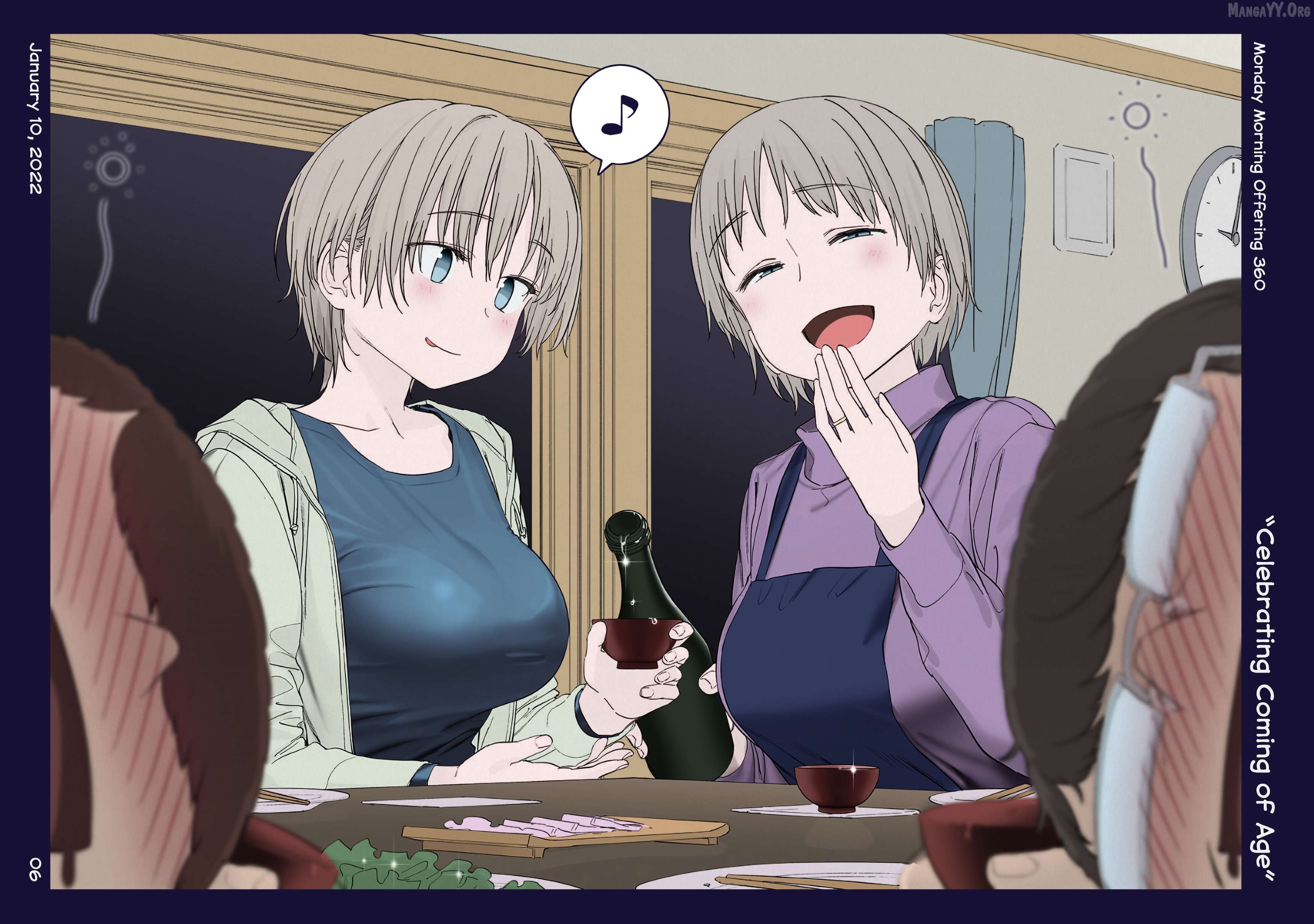 Getsuyoubi No Tawawa (Twitter Webcomic) (Fan Colored) Chapter 42 - page 5