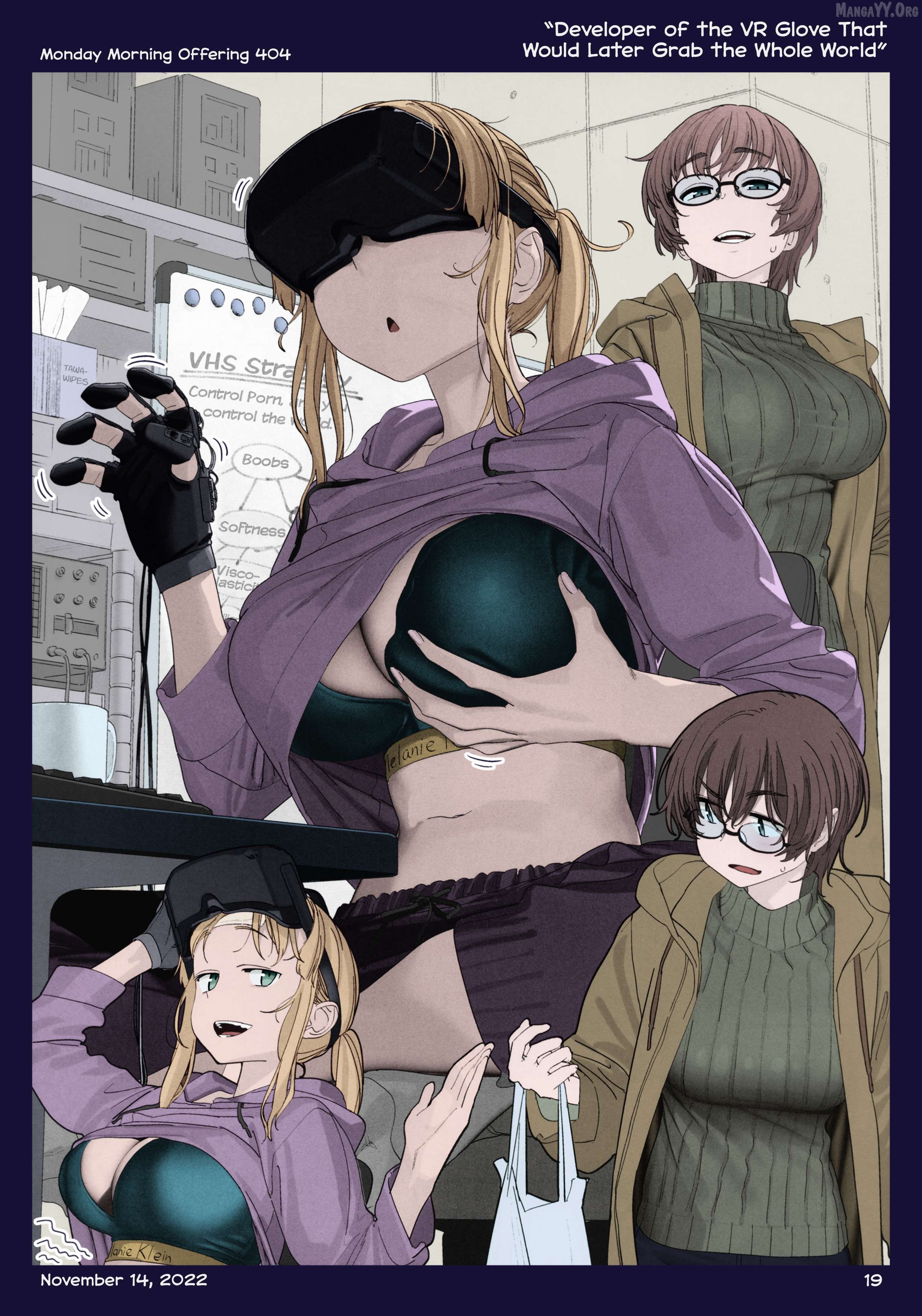 Getsuyoubi No Tawawa (Twitter Webcomic) (Fan Colored) Chapter 44 - page 19