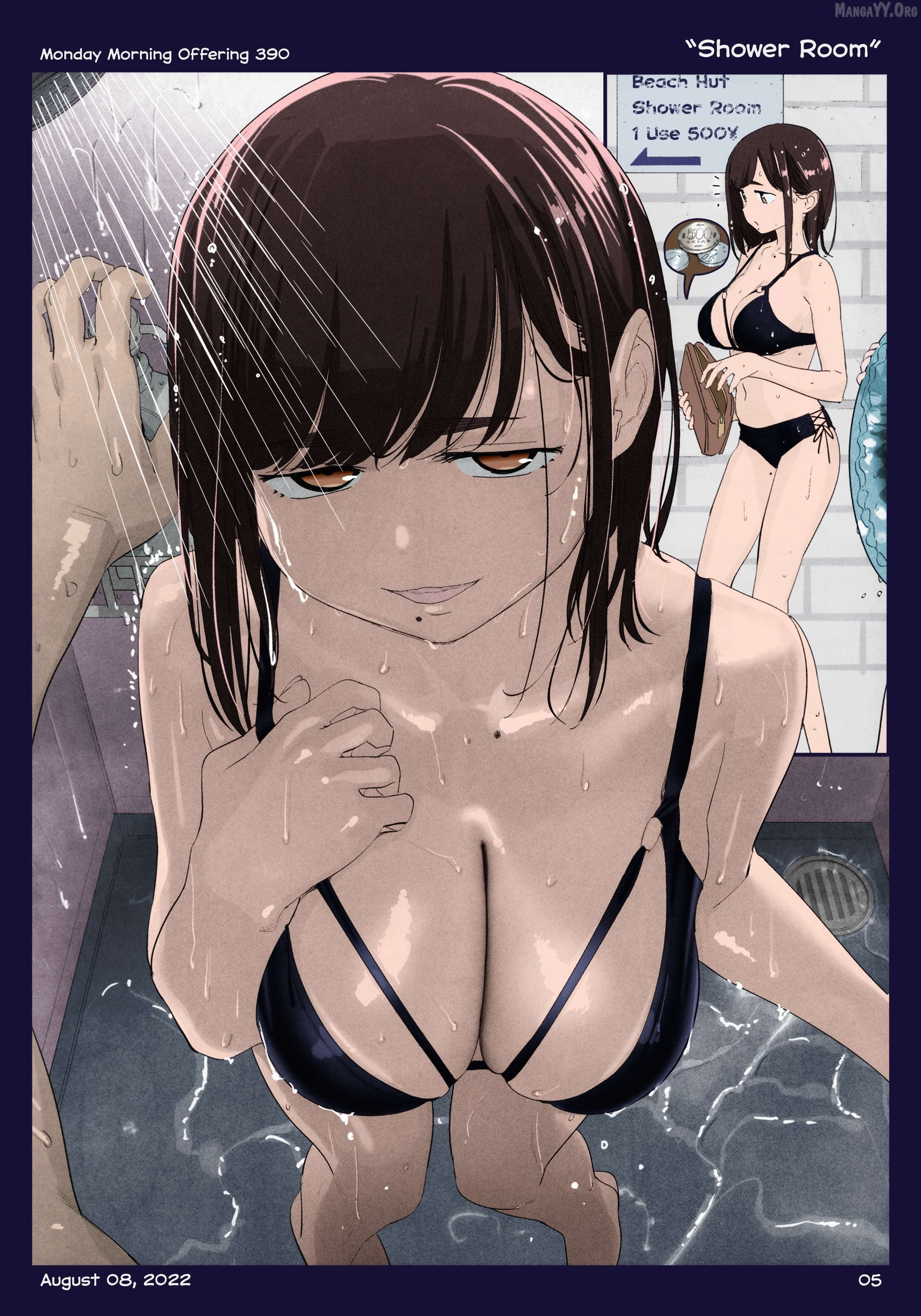 Getsuyoubi No Tawawa (Twitter Webcomic) (Fan Colored) Chapter 44 - page 4