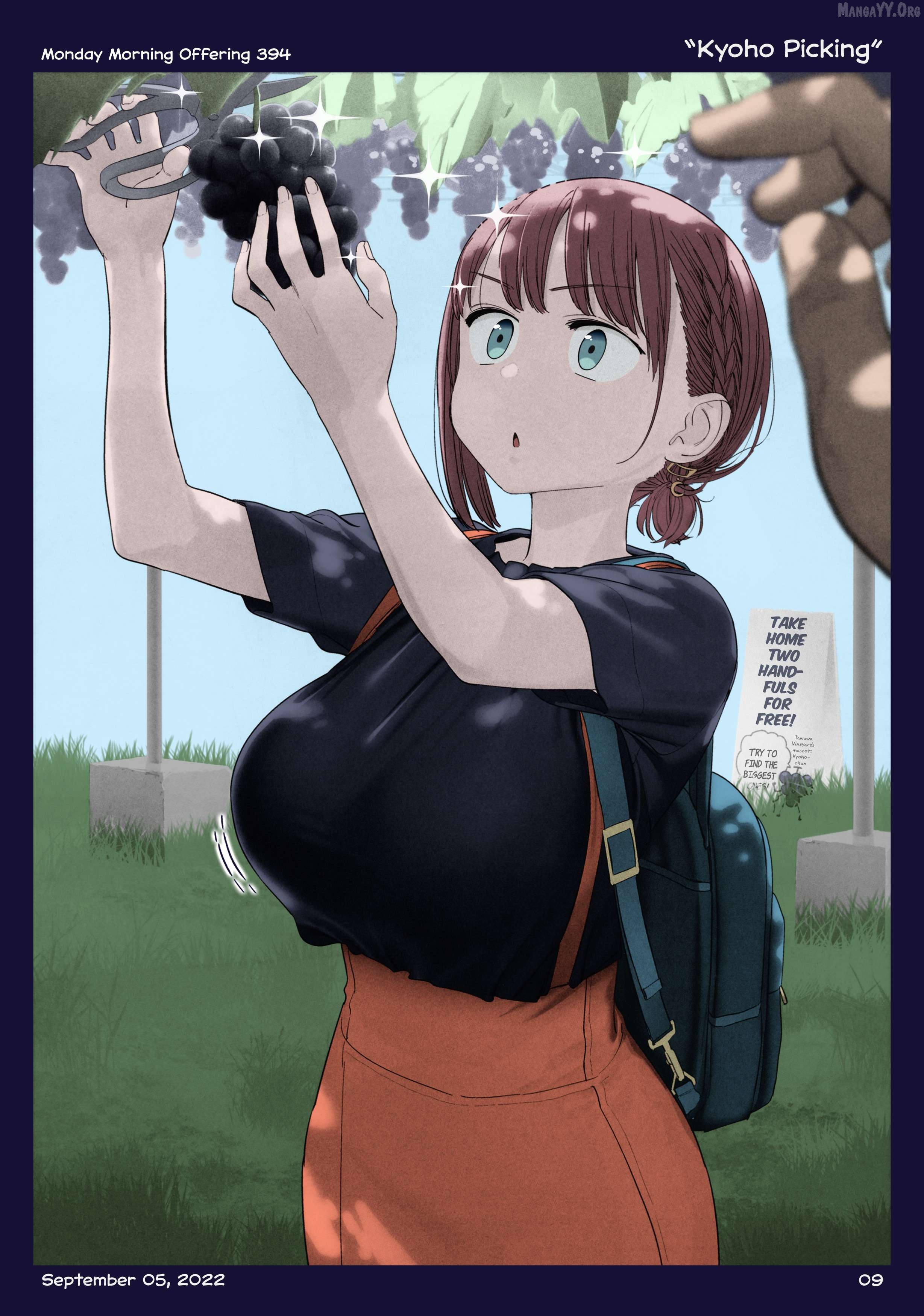 Getsuyoubi No Tawawa (Twitter Webcomic) (Fan Colored) Chapter 44 - page 8