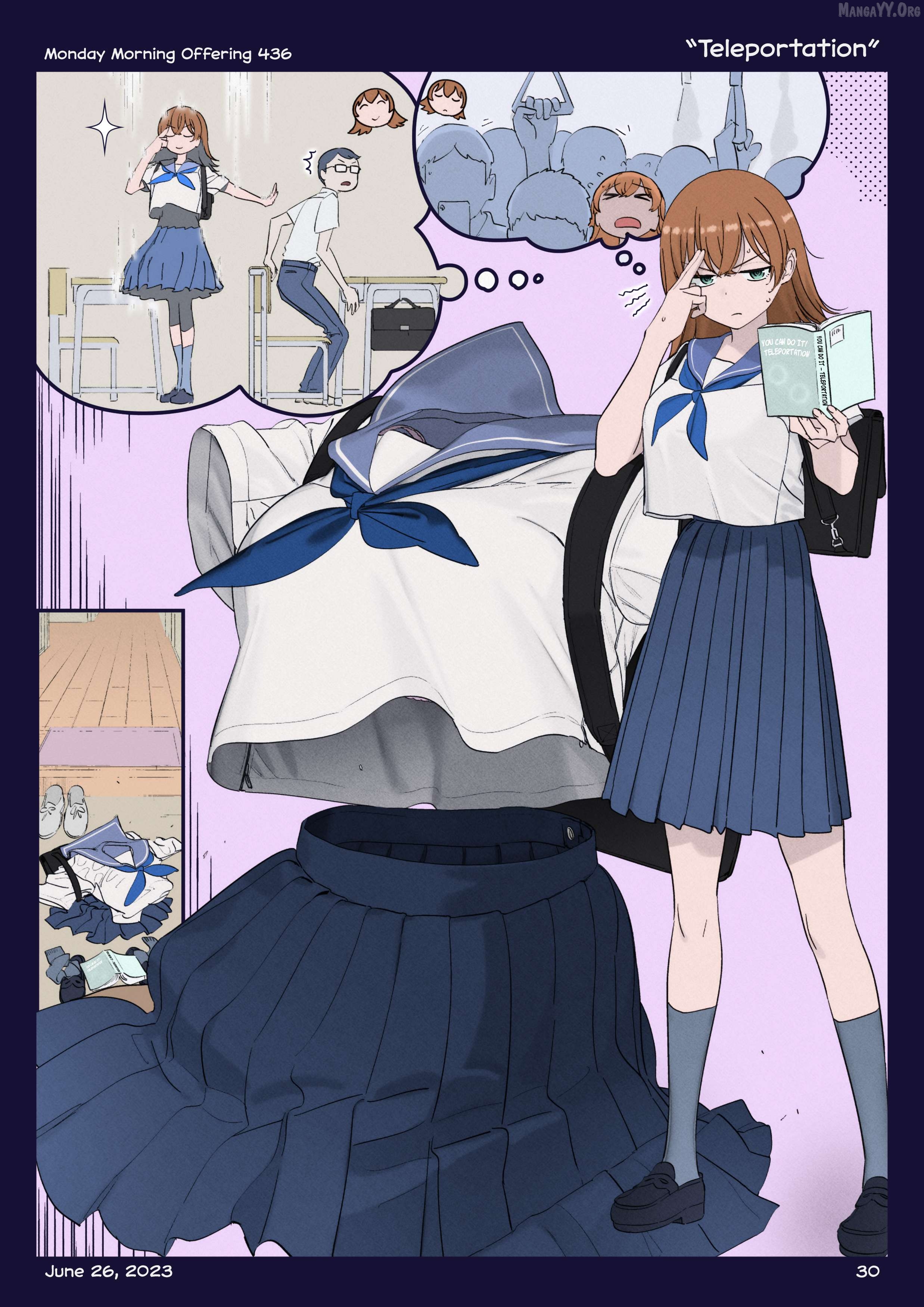 Getsuyoubi No Tawawa (Twitter Webcomic) (Fan Colored) Chapter 46 - page 29
