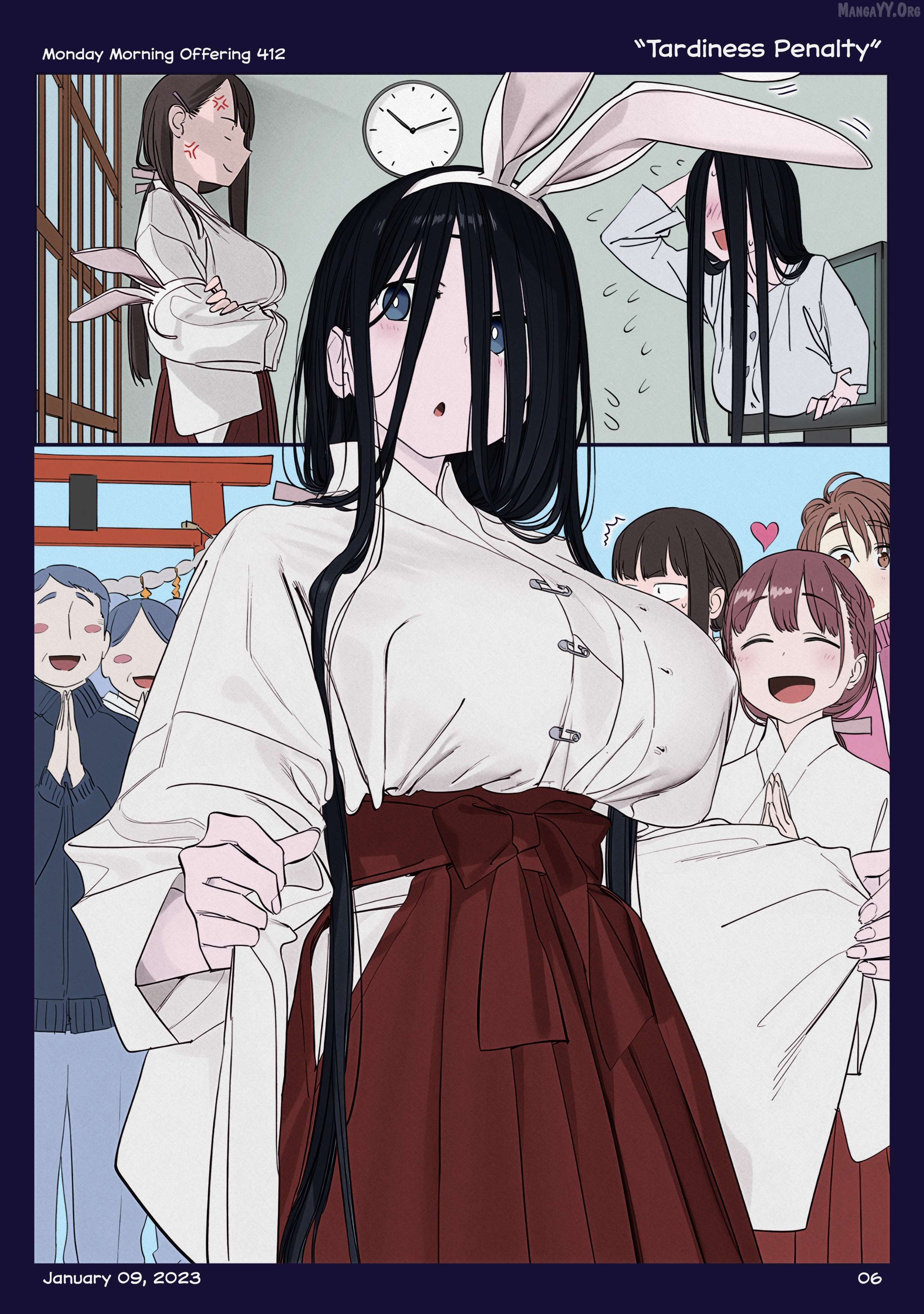Getsuyoubi No Tawawa (Twitter Webcomic) (Fan Colored) Chapter 46 - page 5