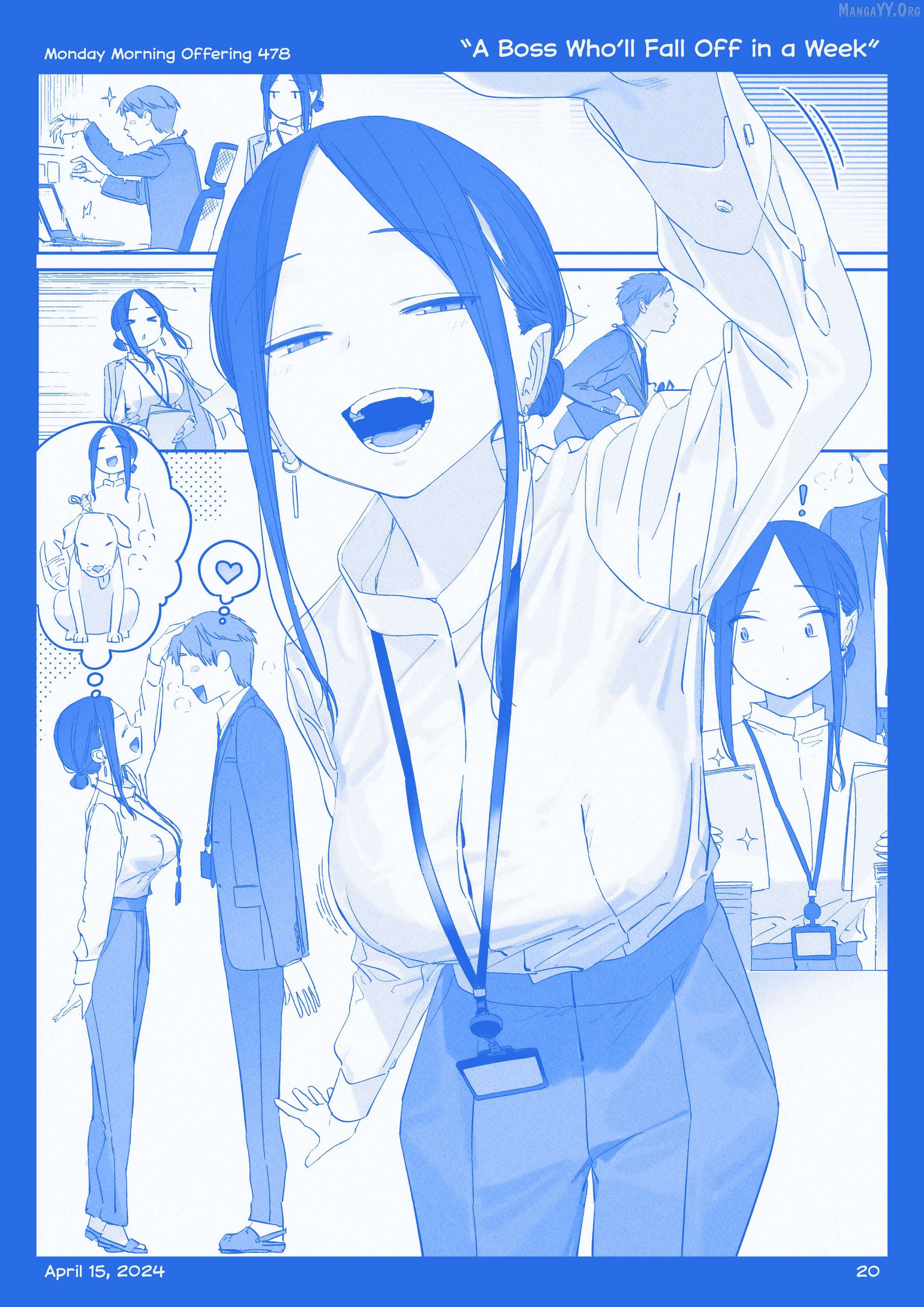 Getsuyoubi No Tawawa (Twitter Webcomic) (Fan Colored) Chapter 52 - page 19