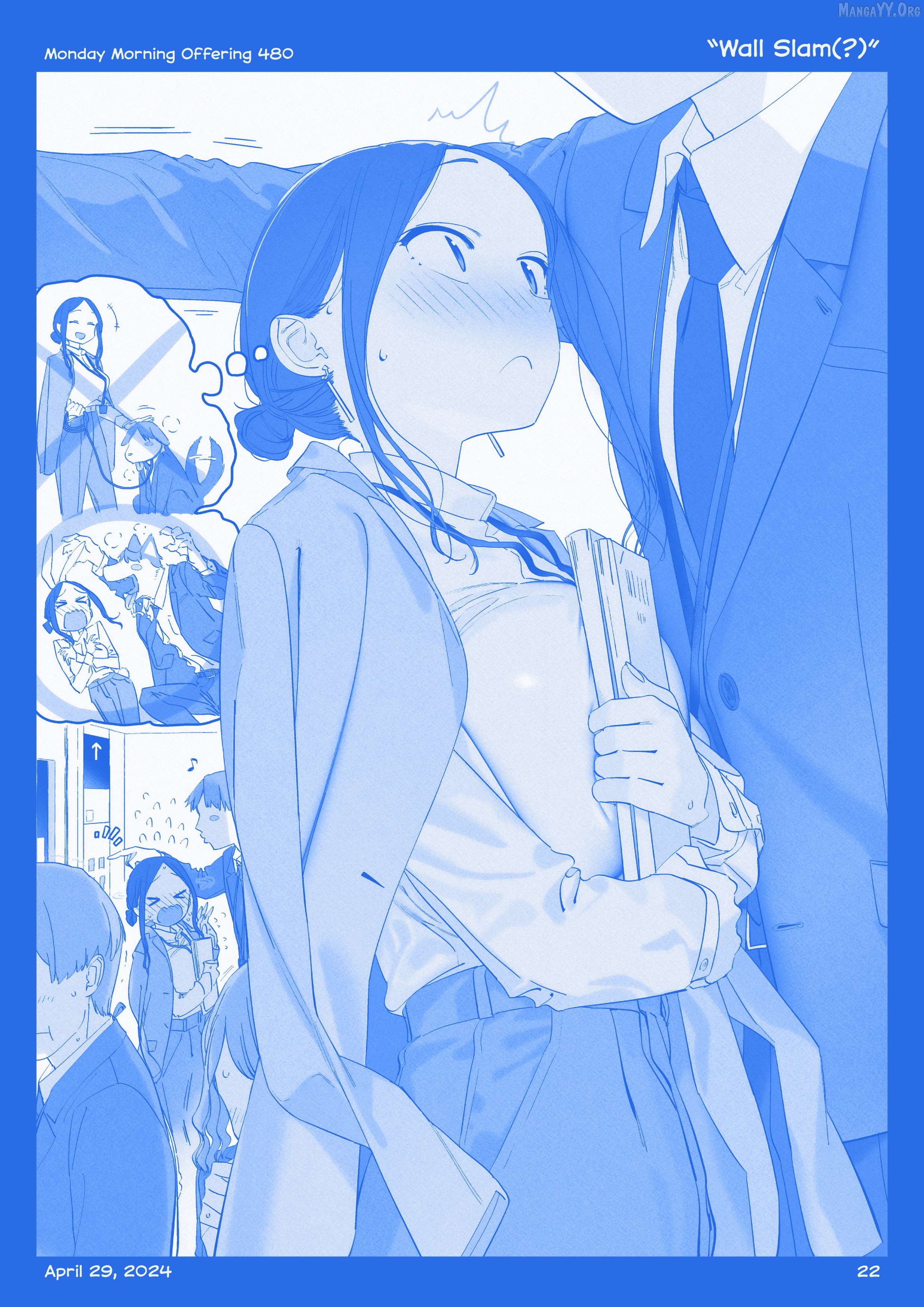 Getsuyoubi No Tawawa (Twitter Webcomic) (Fan Colored) Chapter 52 - page 21