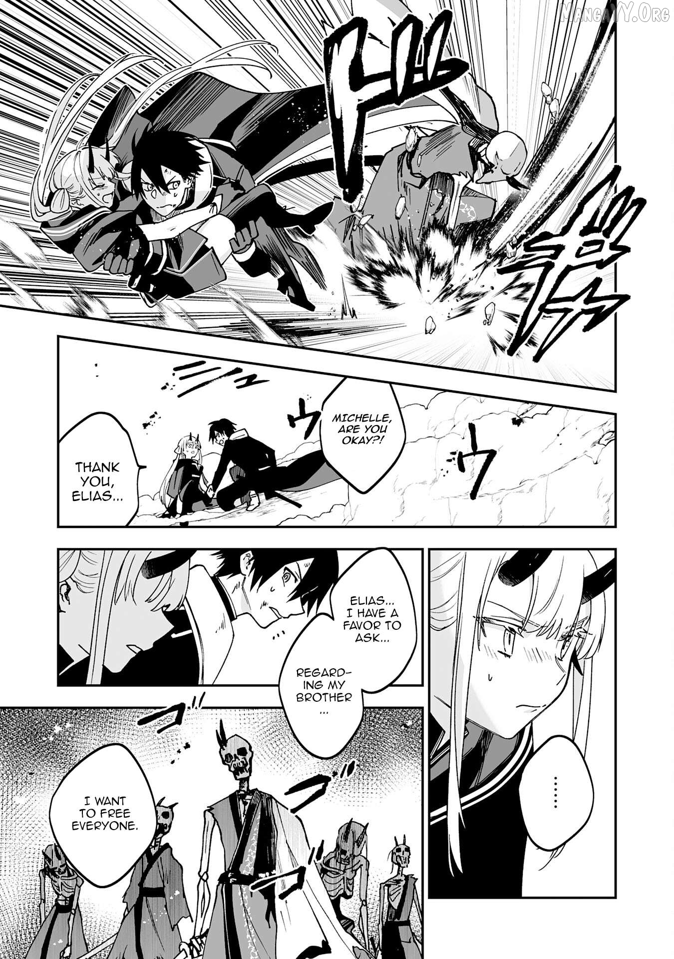 0 Magic, A High Spirit, And A Demonic Sword Chapter 12 - page 17