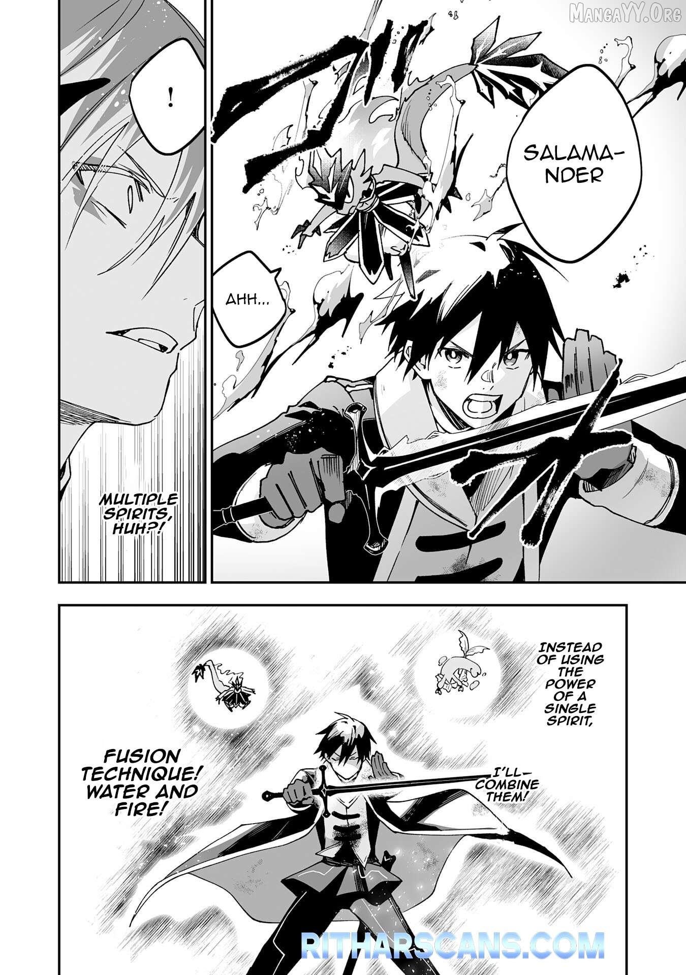 0 Magic, A High Spirit, And A Demonic Sword Chapter 12 - page 22